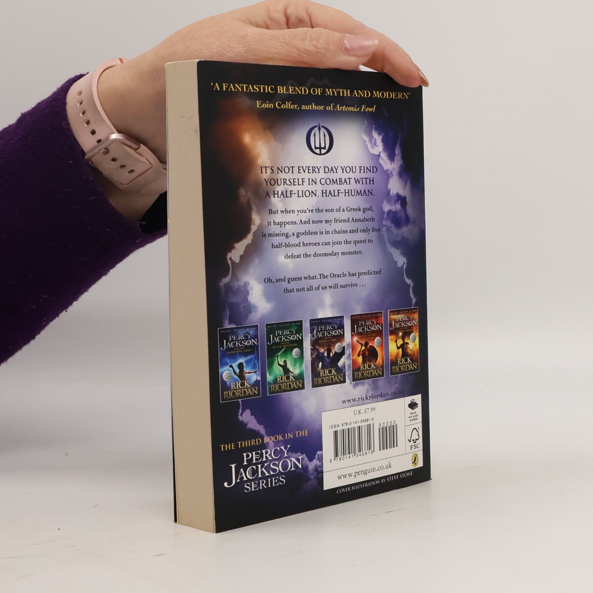 Rick Riordan Percy Jackson and the Titan's curse