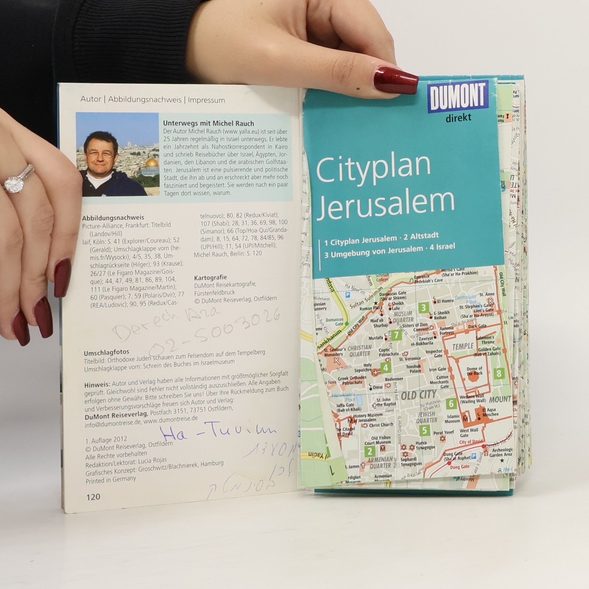 Michel Rauch DuMont direkt Reiseführer Jerusalem