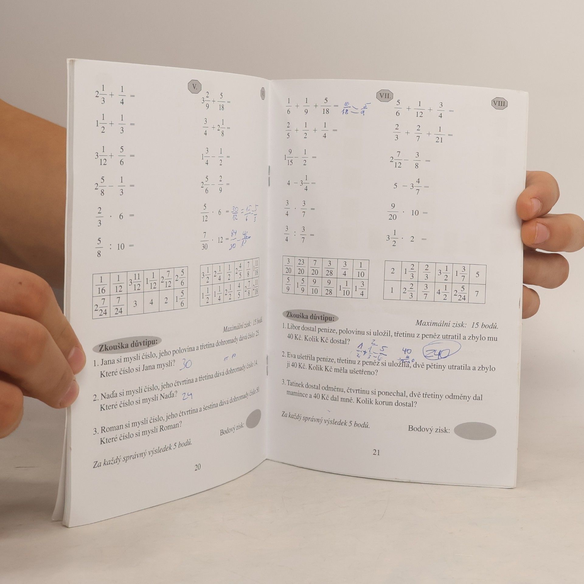 Zdena Rosecká Počtářské chvilky: Matematika 7. ročník