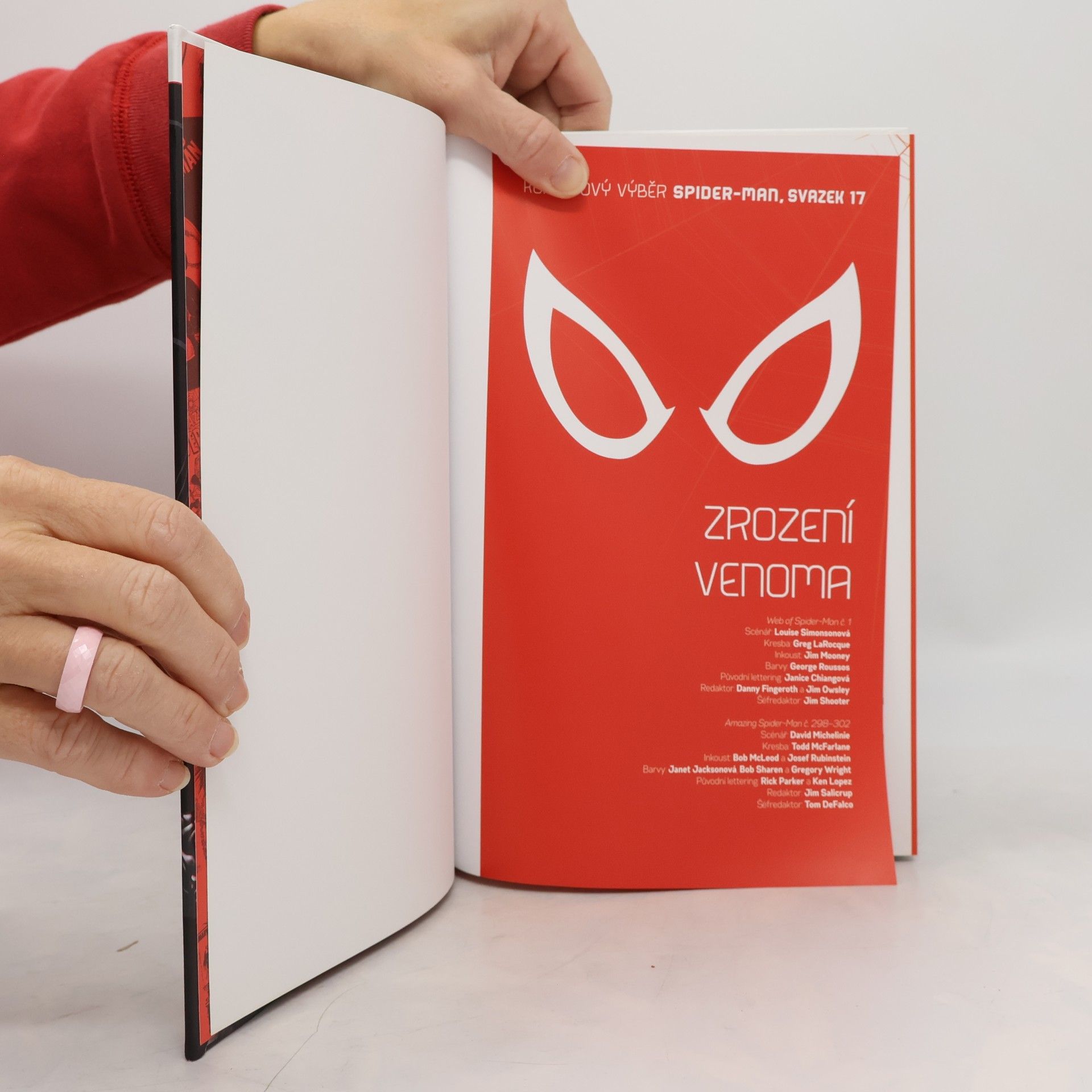 Various authors Komiksový výběr 17. Spider-Man. Zrození venoma