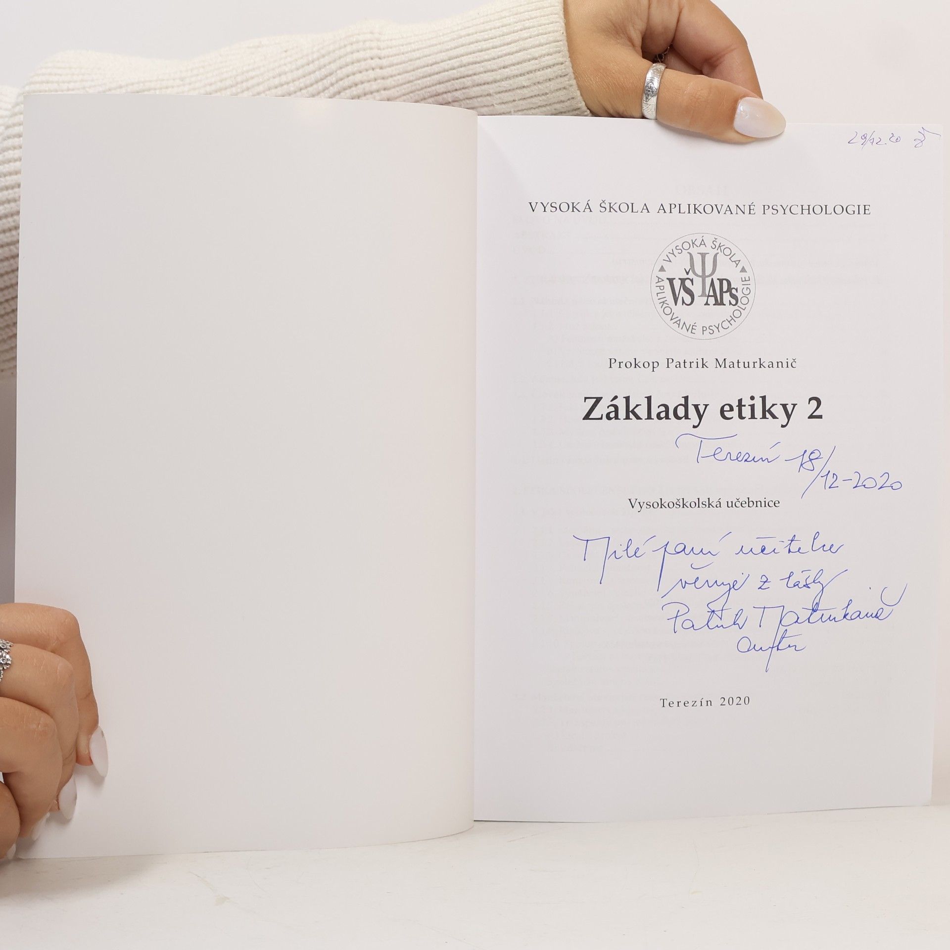 Prokop Patrik Maturkanič Základy etiky 2