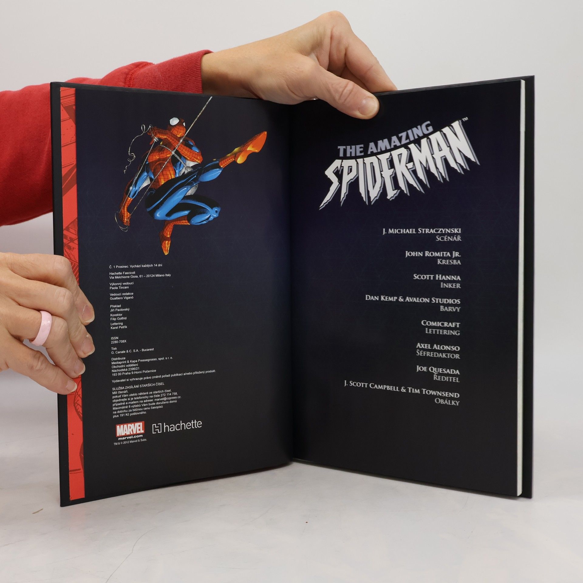 J. Michael Straczynski Ultimátní komiksový komplet 21. Amazing Spider-Man. Návrat