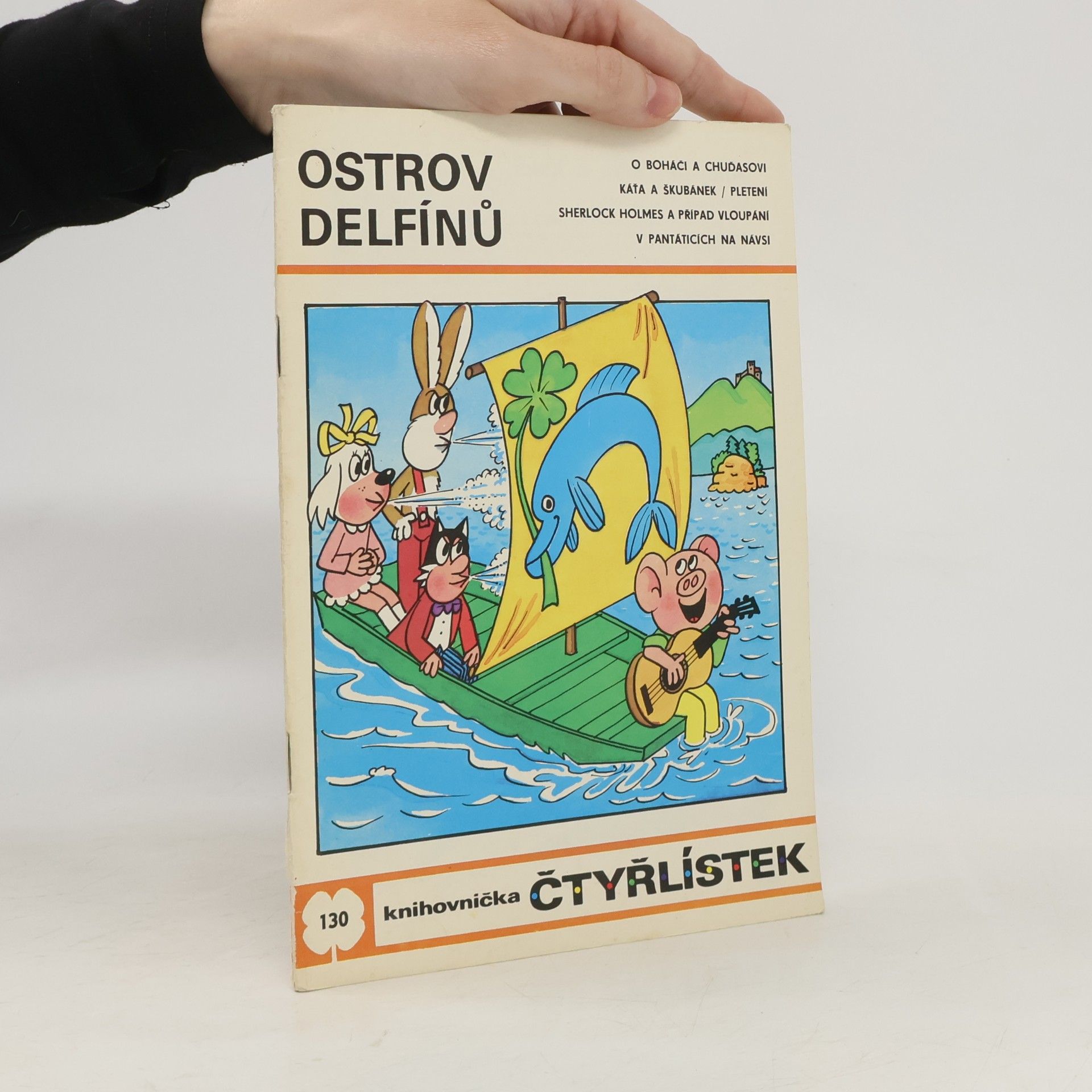 Ljuba Štíplová Čtyřlístek 130. Ostrov delfínů