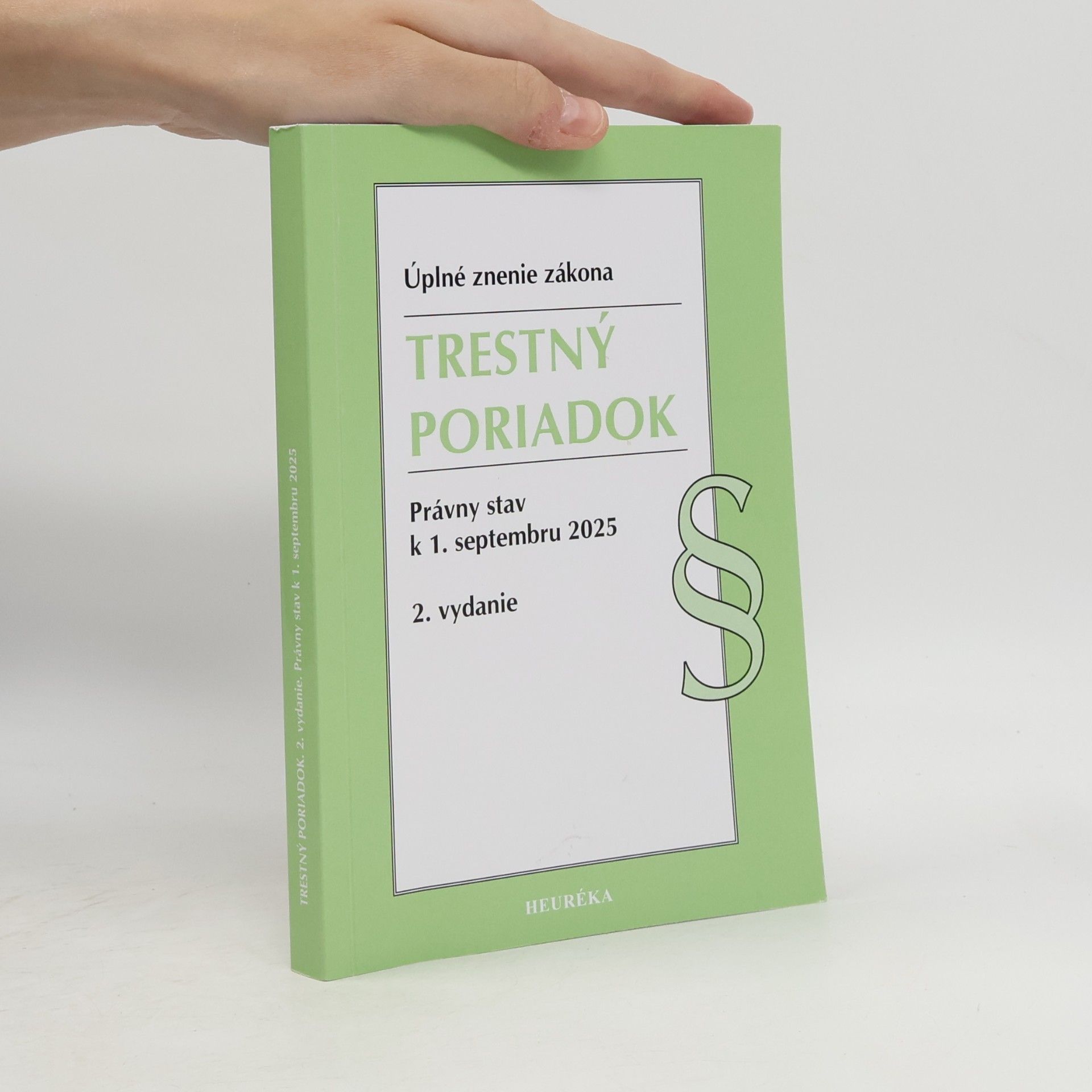 Autorenkollektiv Trestný poriadok