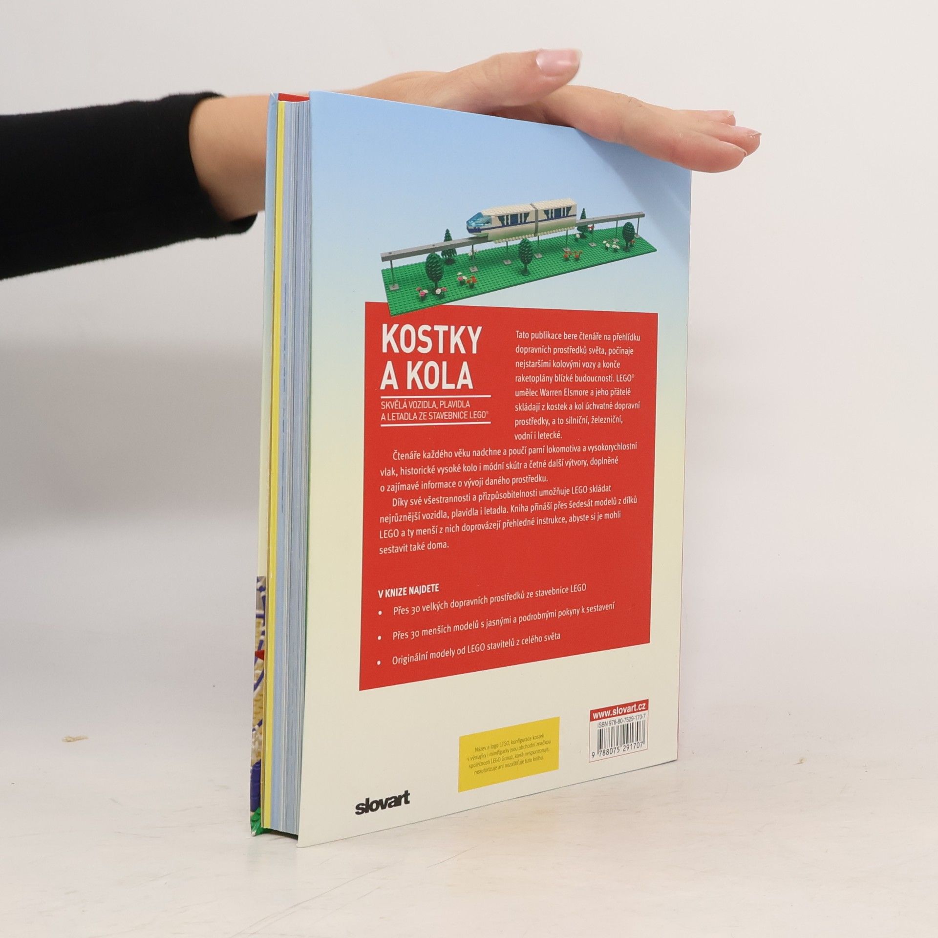 Patricie Růžičková Kostky a kola: Skvělá vozidla, plavidla a letadla ze stavebnice LEGO®