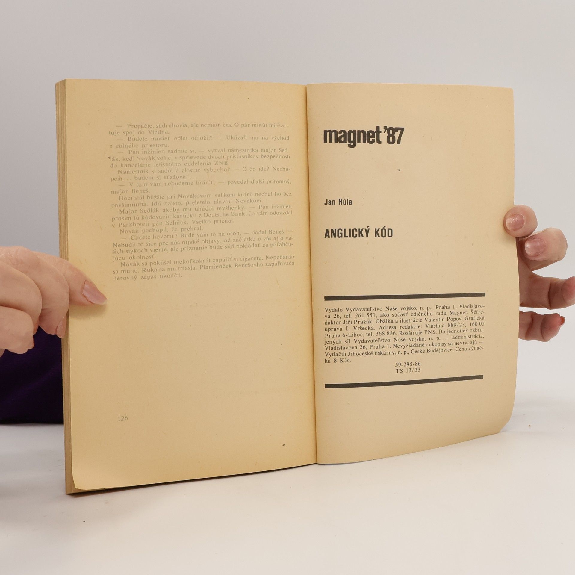 Jan Hůla Anglický kód. Magnet´87