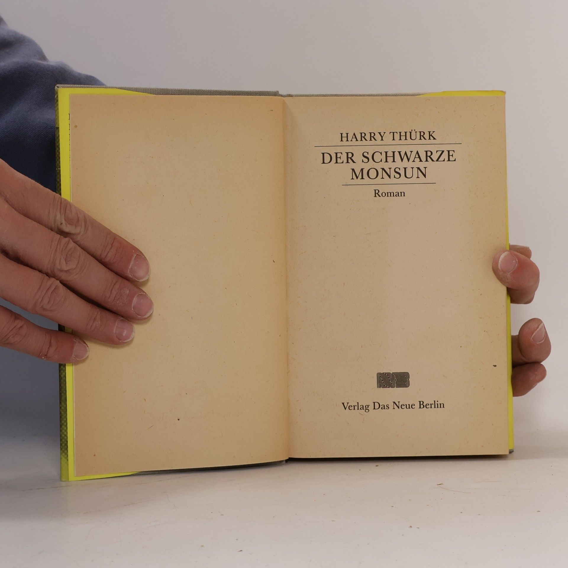 Harry Thürk Der schwarze Monsun