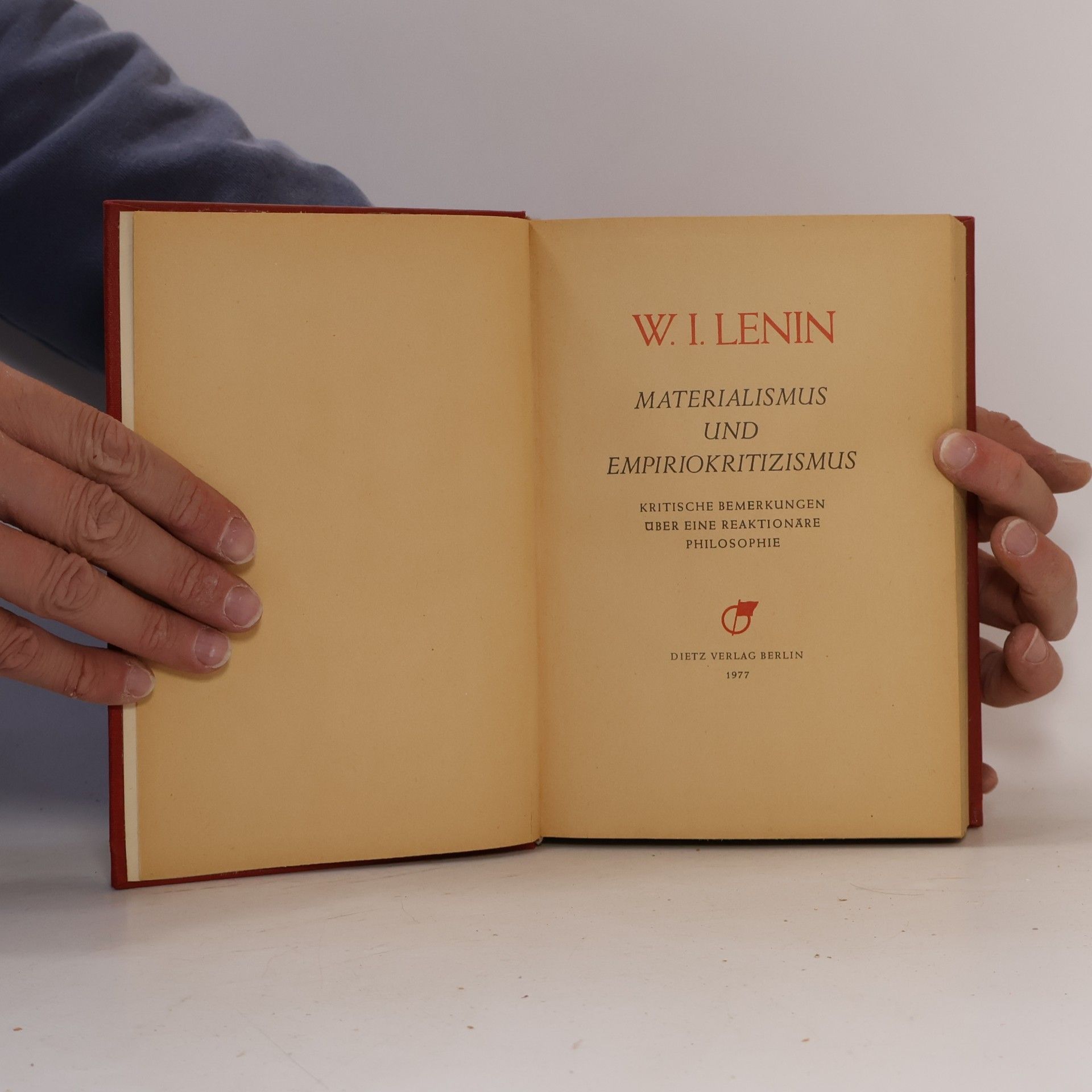 Vladimir Iljič Lenin Materialismus und Empiriokritizismus
