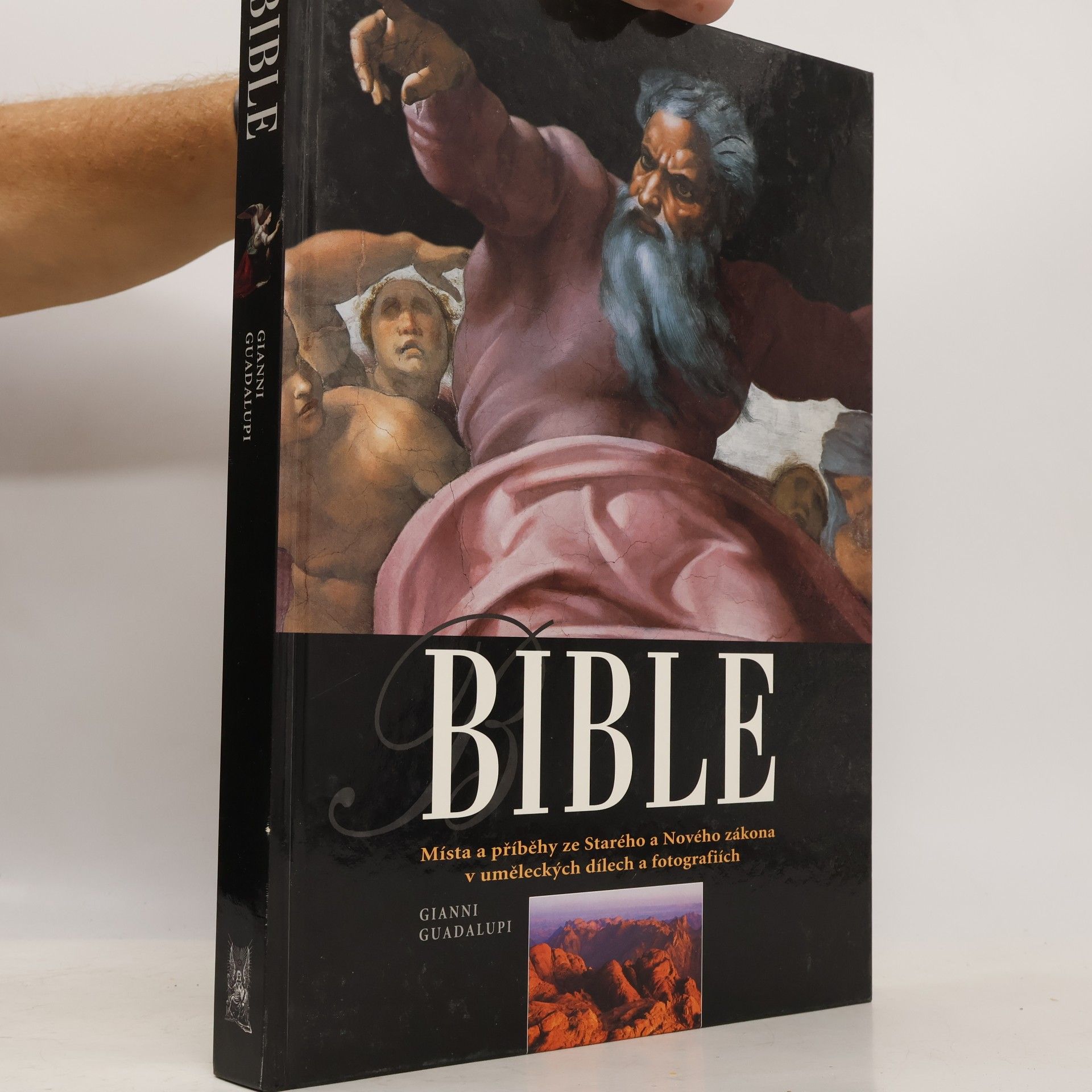 Bible - místa a příběhy ze Starého a Nového zákona v uměleckých dílech a fotografiích