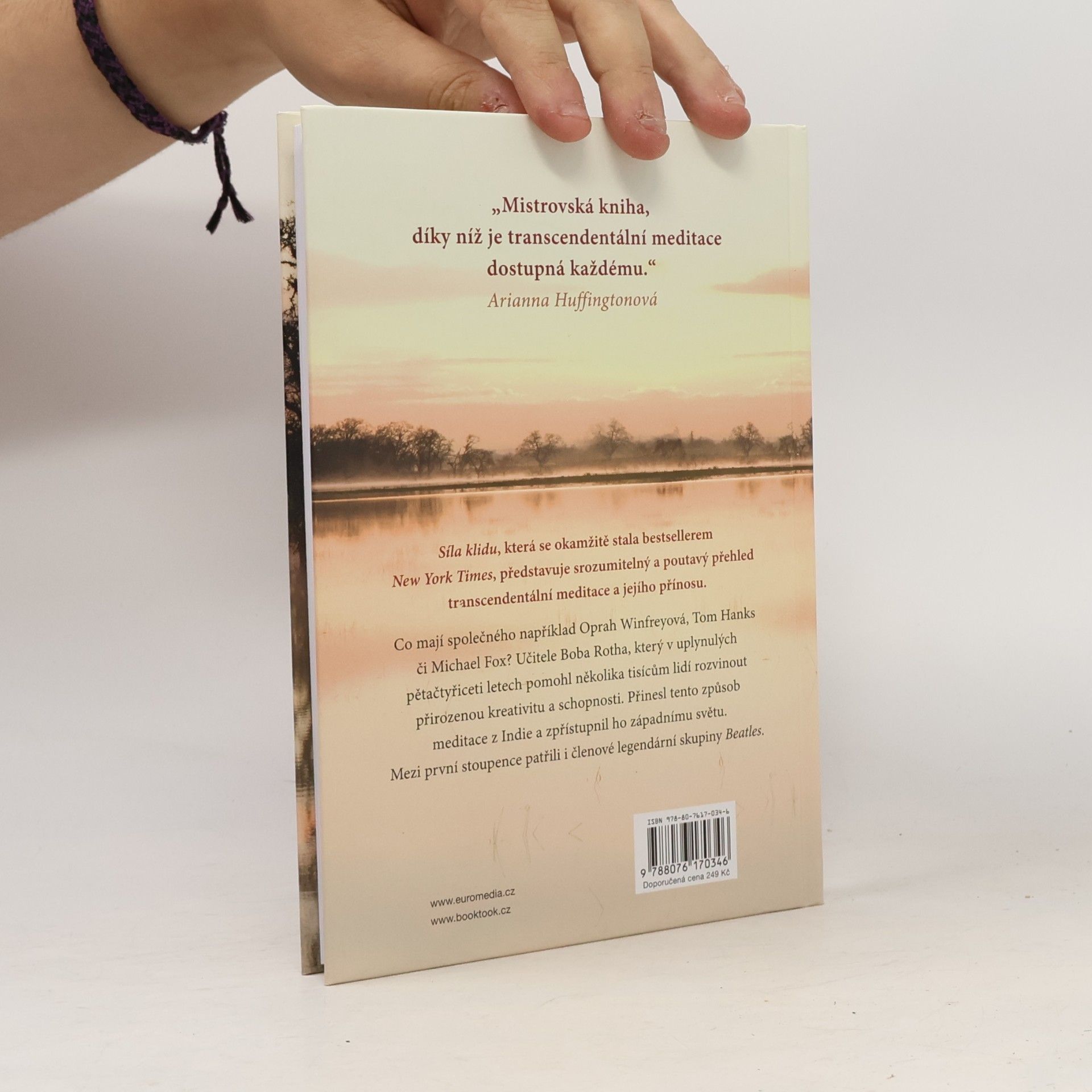 Bob Roth Síla klidu. Transcendentální meditace
