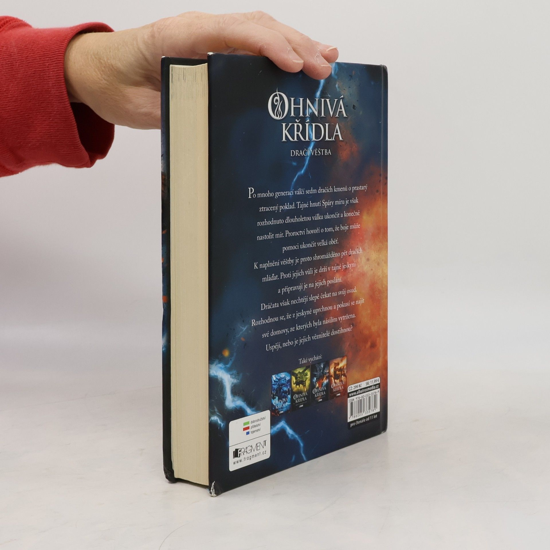 Tui T. Sutherland Ohnivá křídla. Dračí věštba