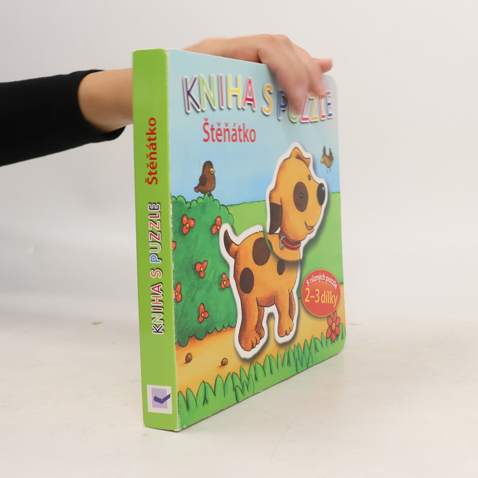 Vera Brüggemann Štěňátko: kniha s puzzle
