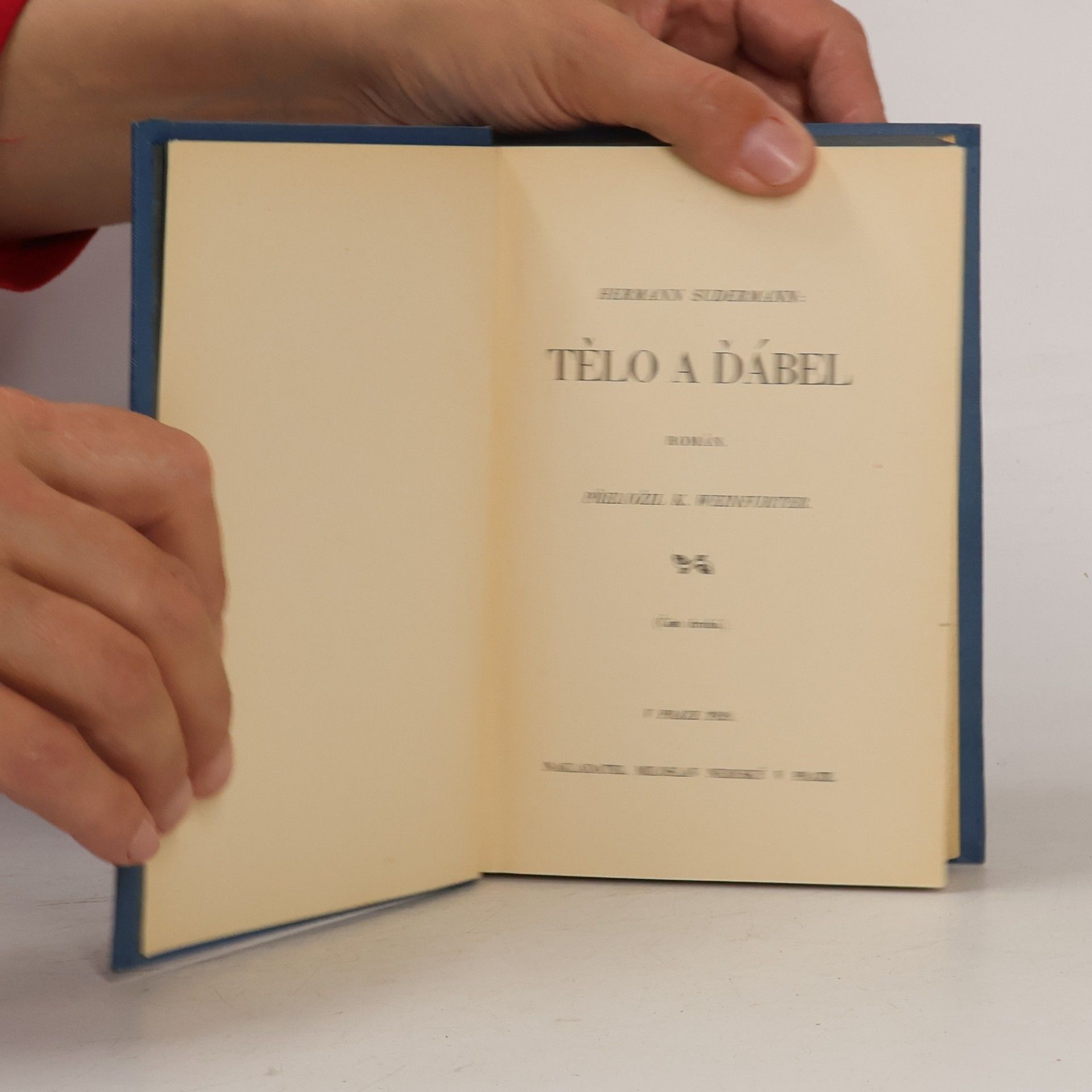 Hermann Südermann Tělo a ďábel. Část II.