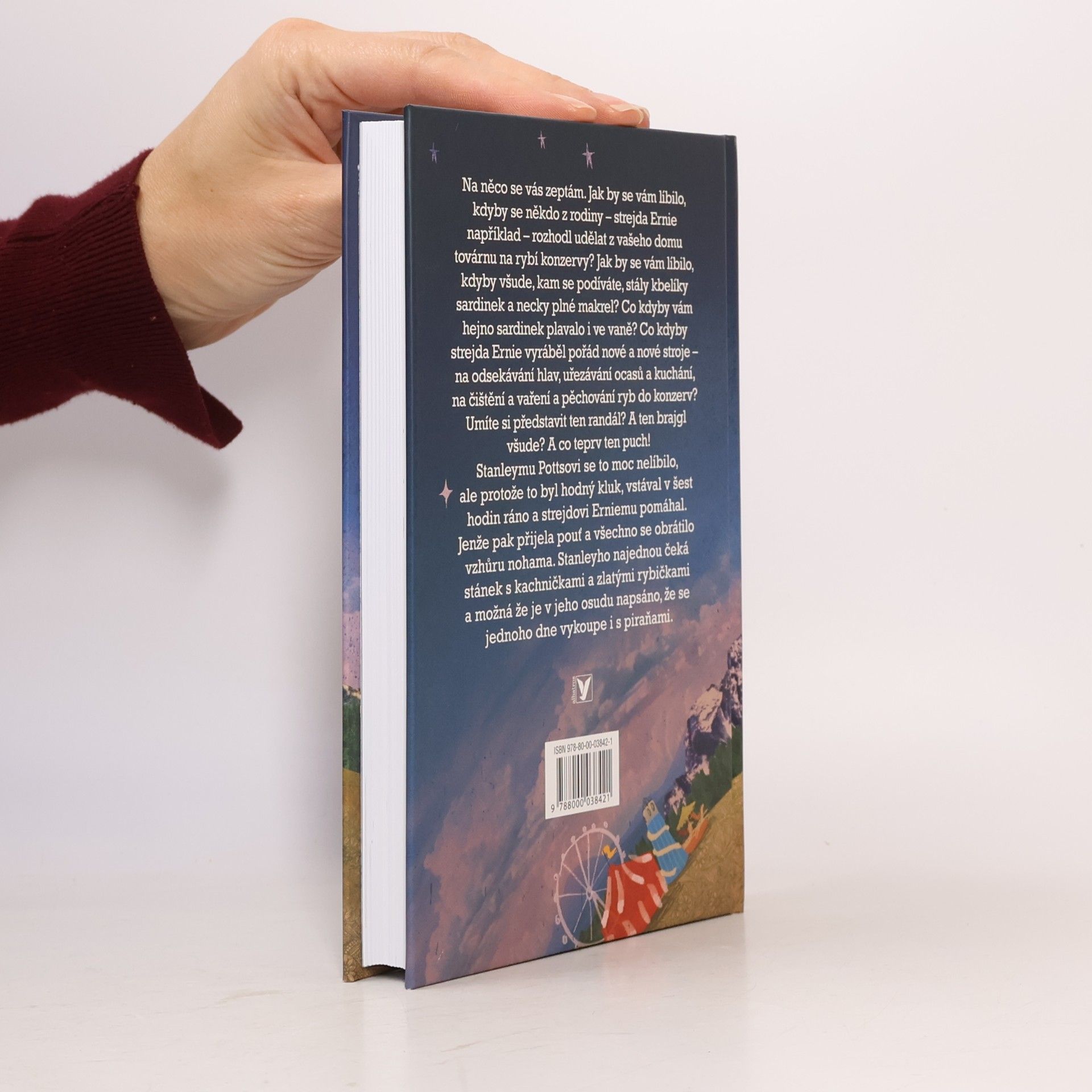 David Almond Kluk, co se koupal s piraňami