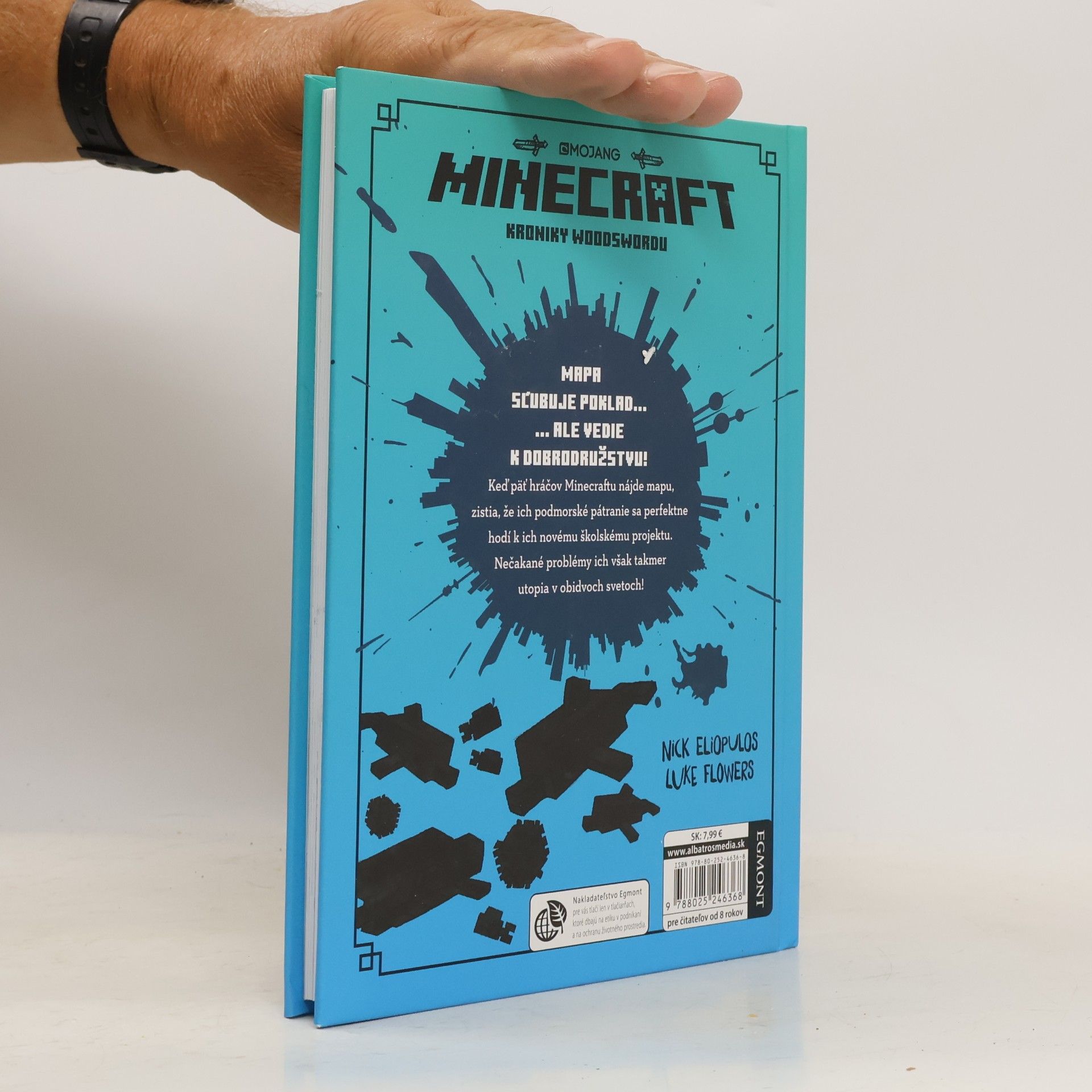 Autorenkollektiv Minecraft: Kroniky Woodswordu - V hlbokých vodách