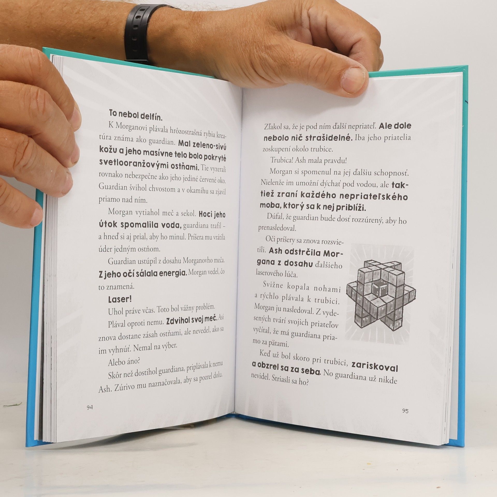 Autorenkollektiv Minecraft: Kroniky Woodswordu - V hlbokých vodách