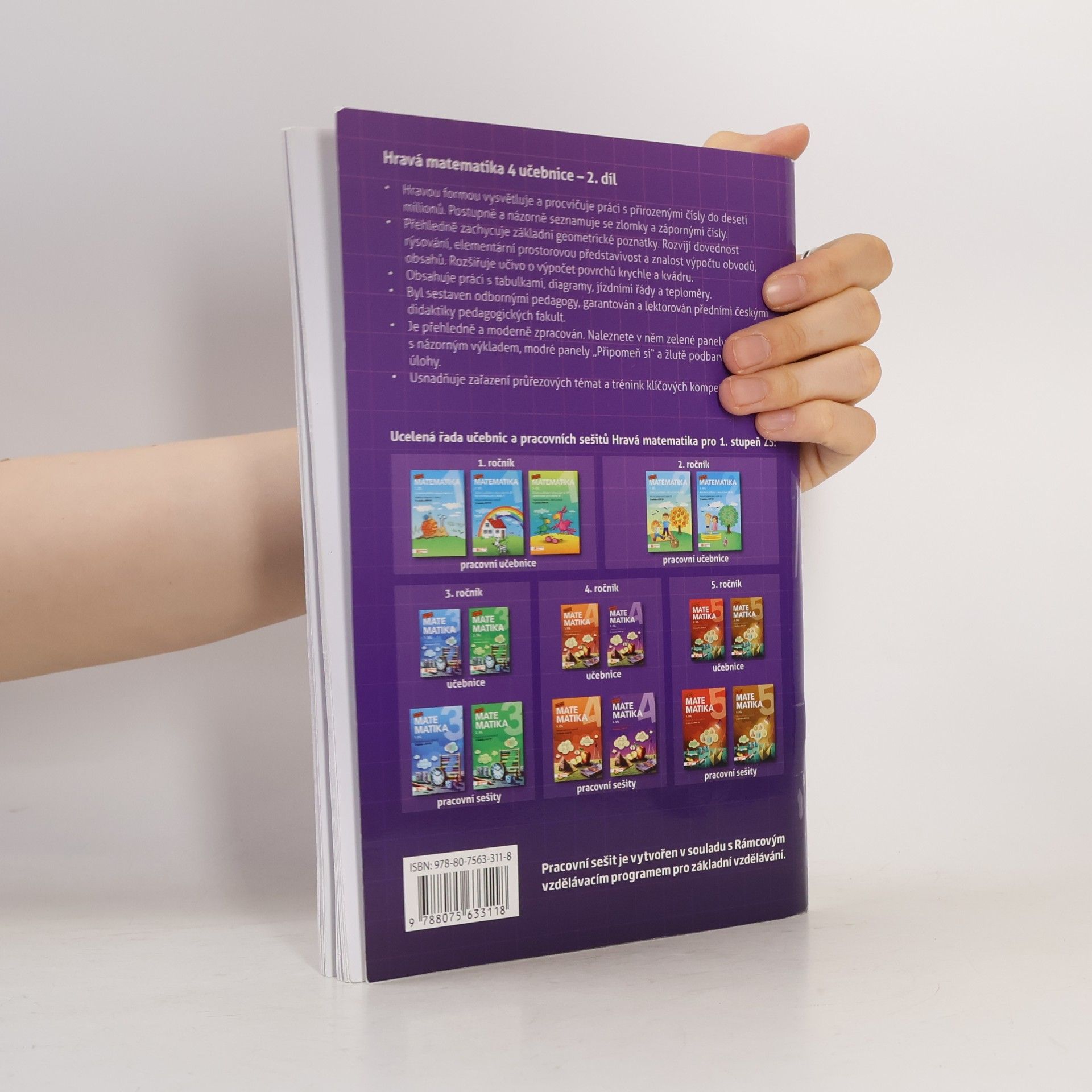 Autorenkollektiv Hravá matematika 4. Učebnice pro 4. ročník ZŠ. 2. díl