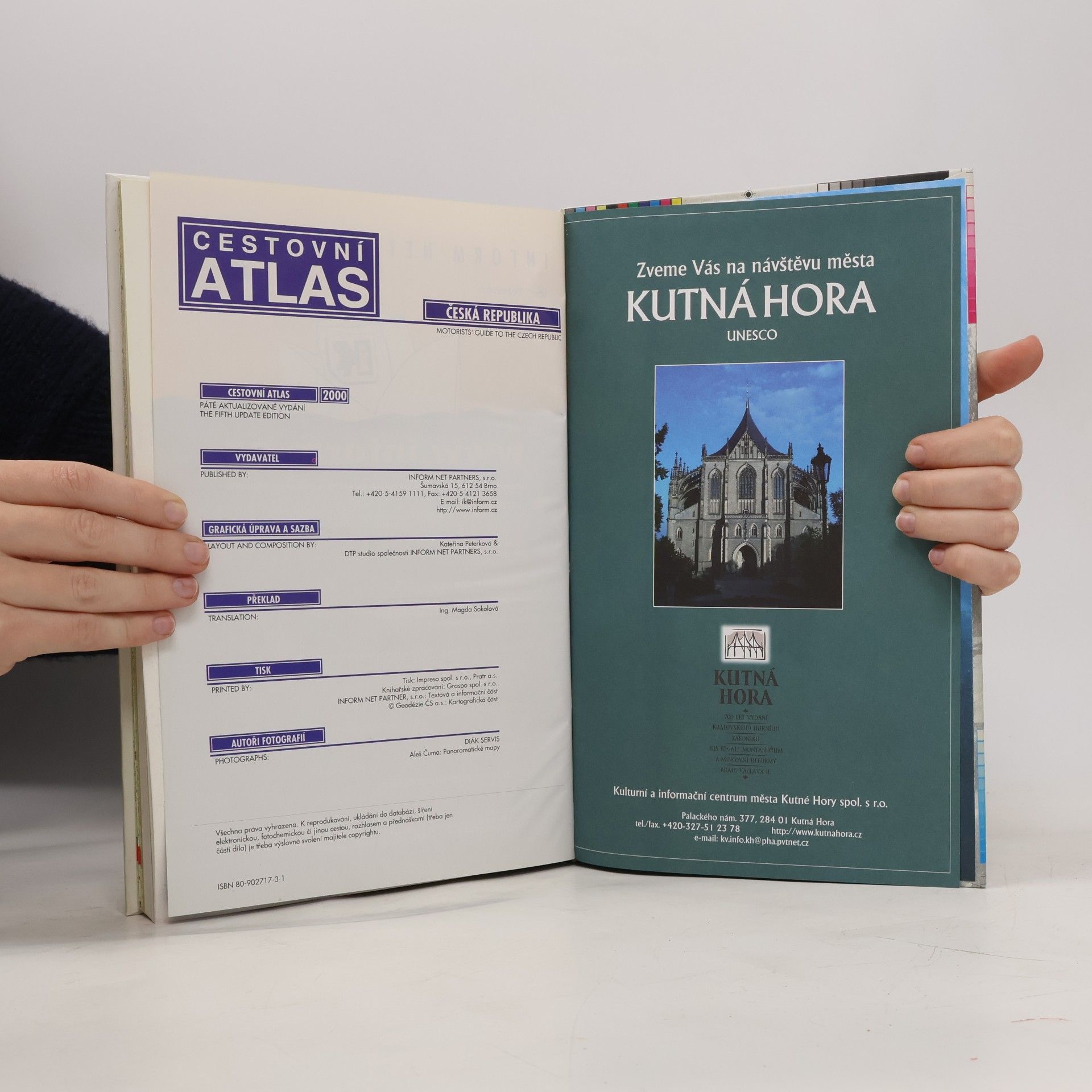 Auteurscollectief Cestovní atlas Česká republika
