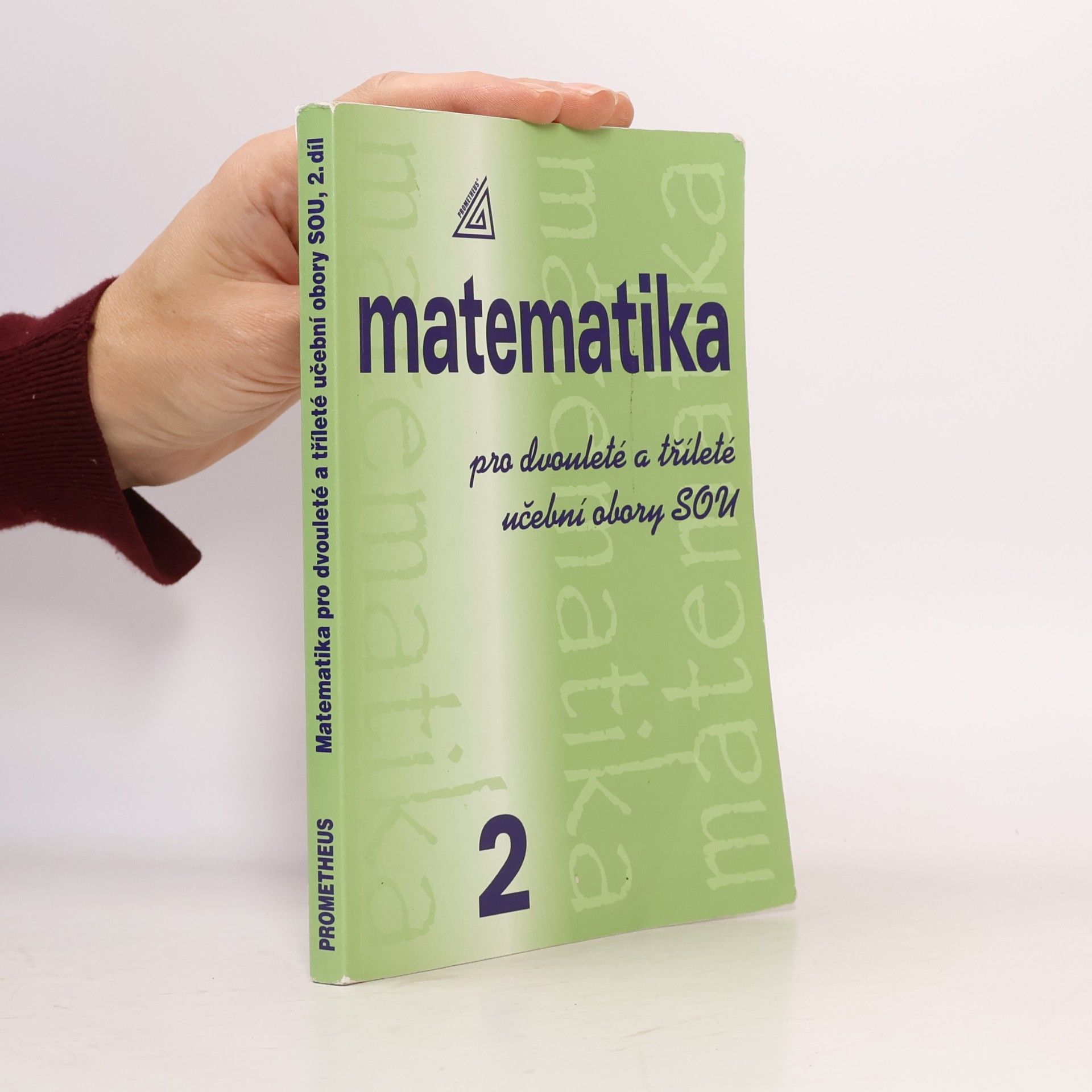 Matematika pro dvouleté a tříleté učební obory SOU. 2. díl