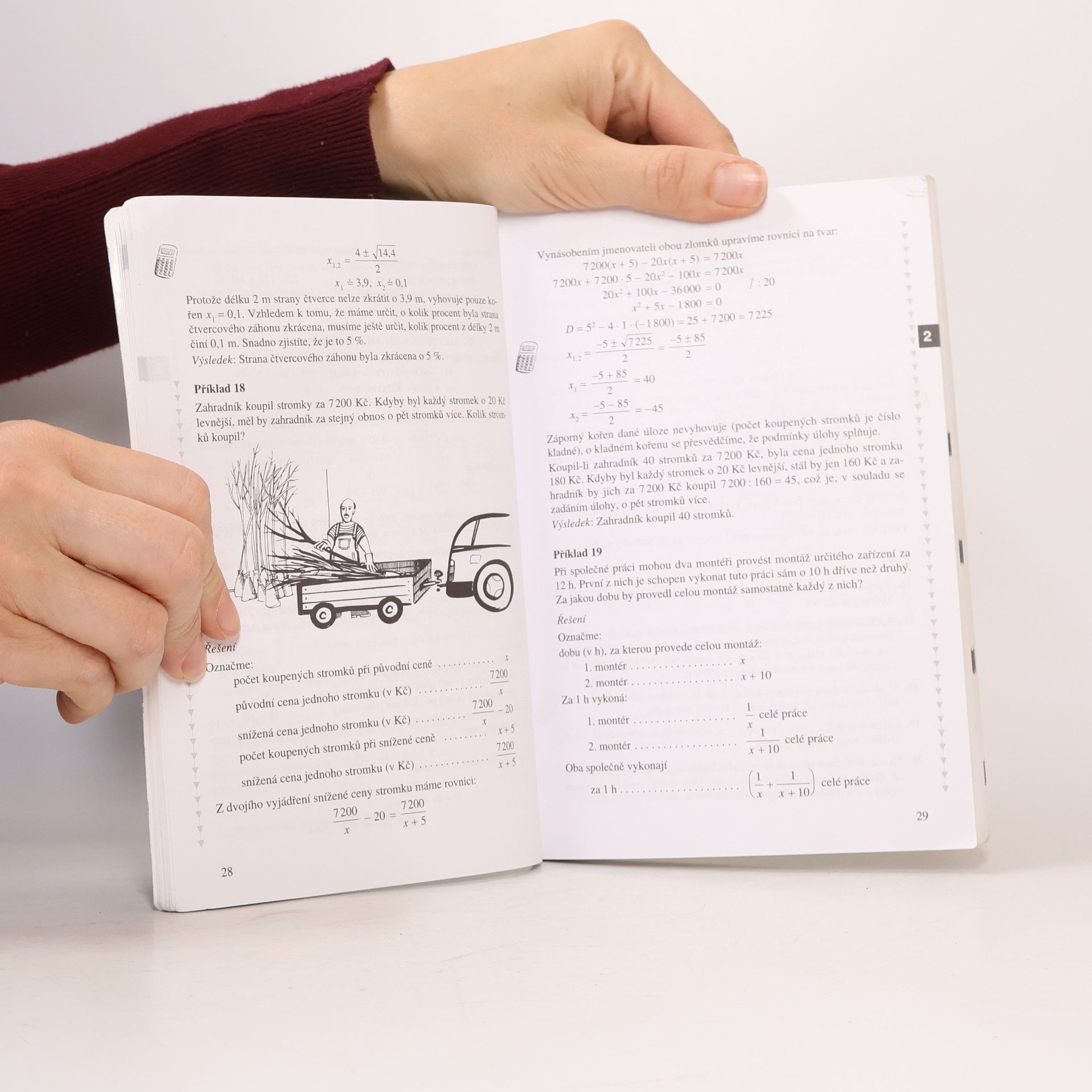 Emil Calda Matematika pro dvouleté a tříleté učební obory SOU. 2. díl