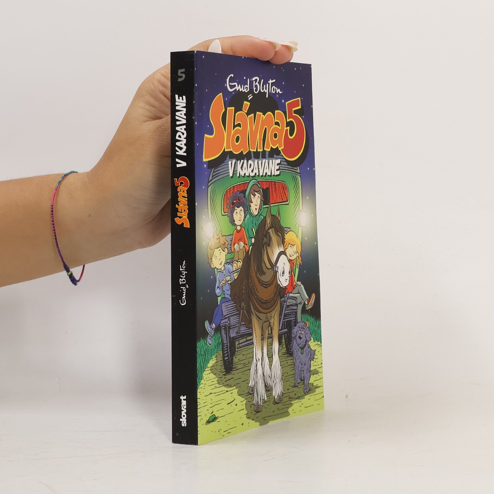 Enid Blyton Slávna 5 v karavane