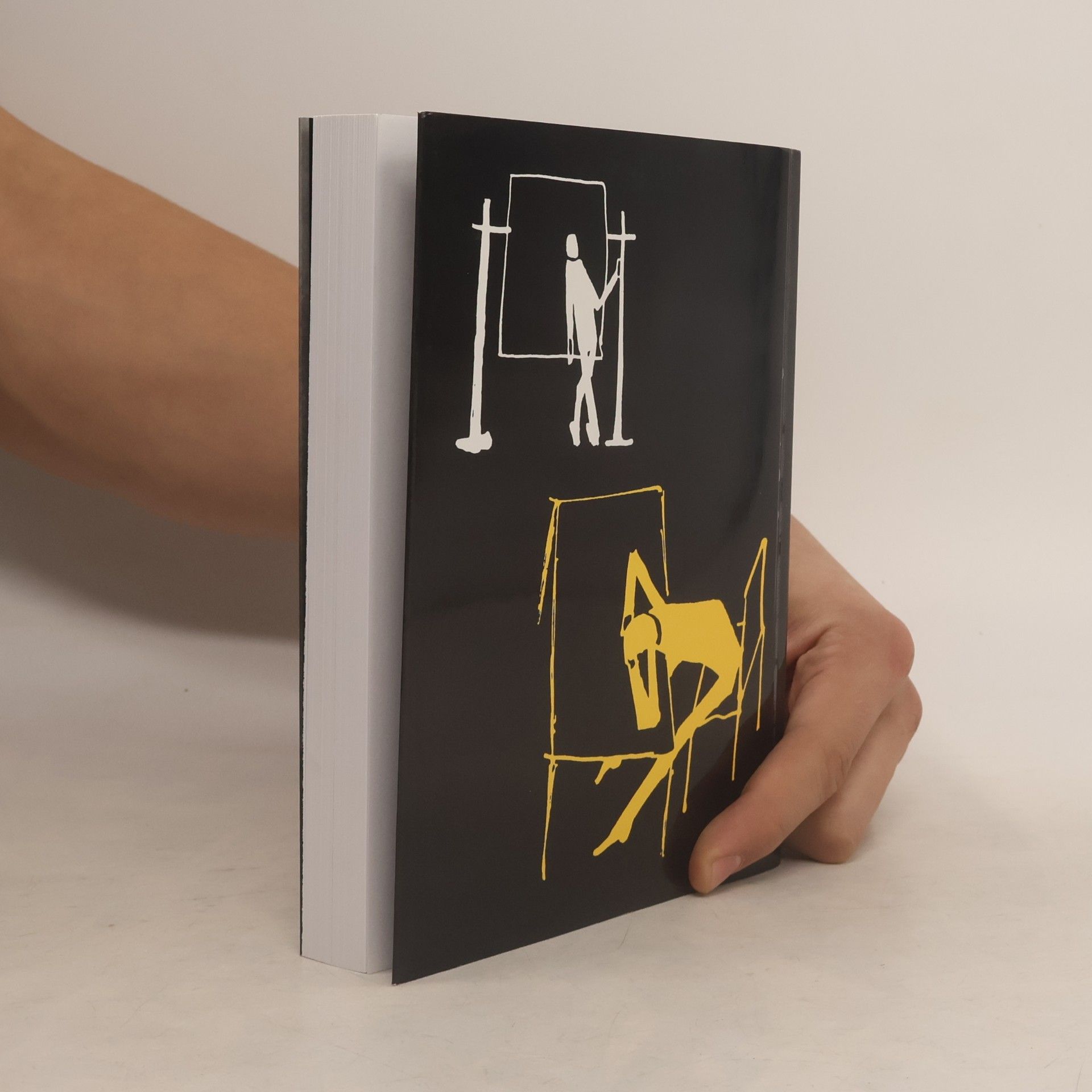 Herbert Blank V Kafkově knihovně. In Kafkas Bibliothek
