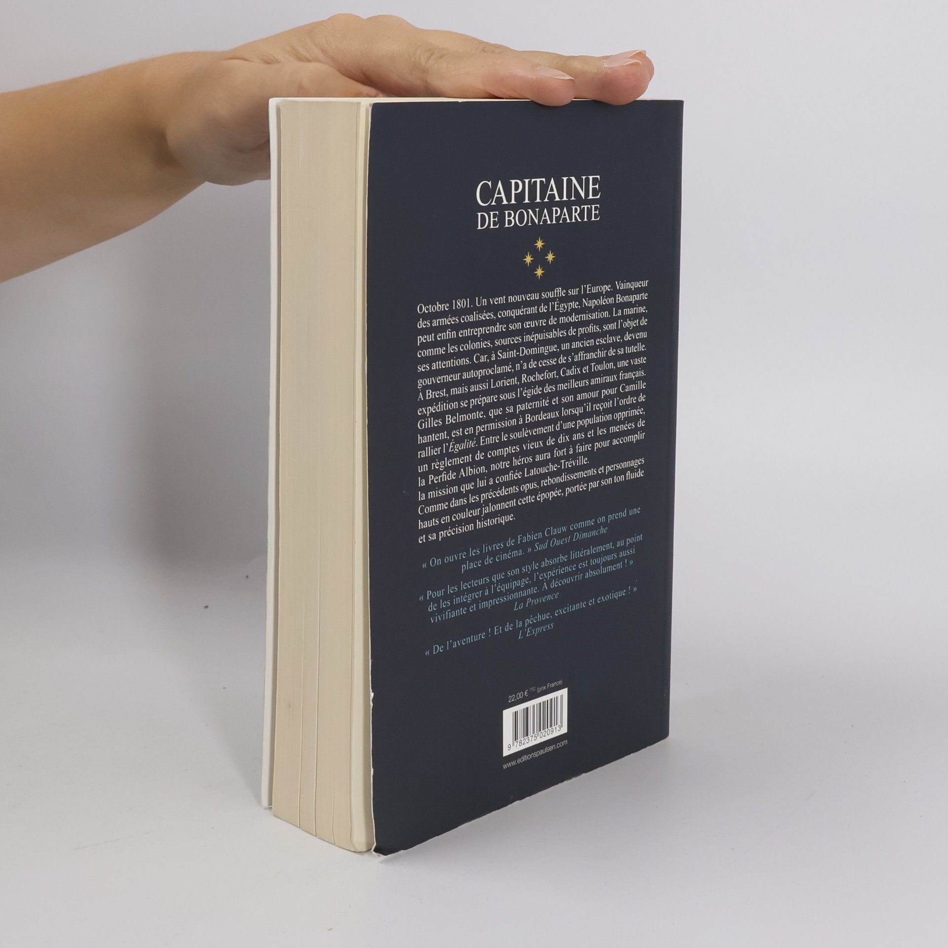 Fabien Clauw Capitaine de Bonaparte