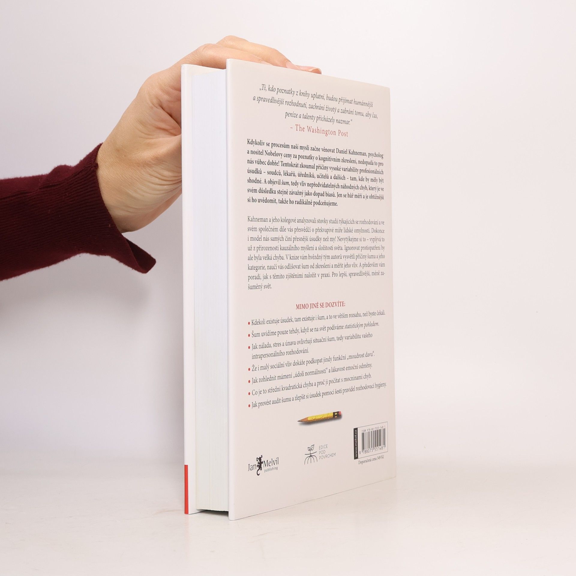 Daniel Kahneman Šum : o chybách v lidském úsudku