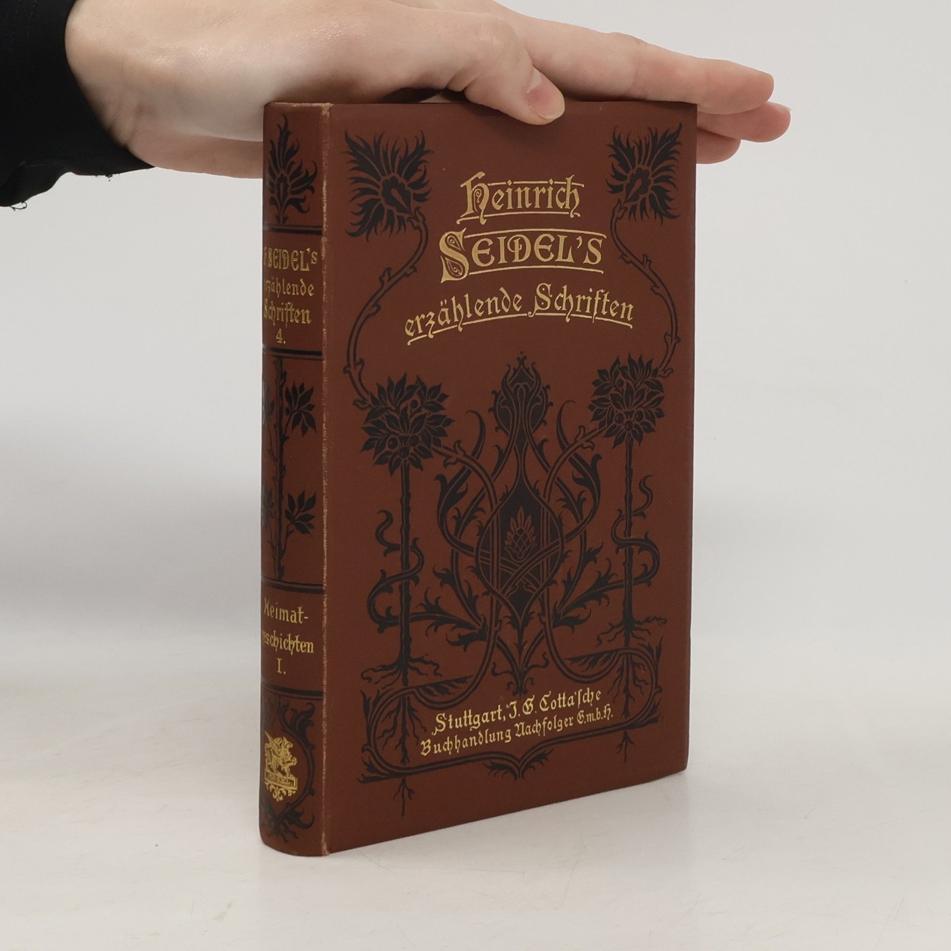 Erzählende Schriften von Heinrich Seidel. Band 4