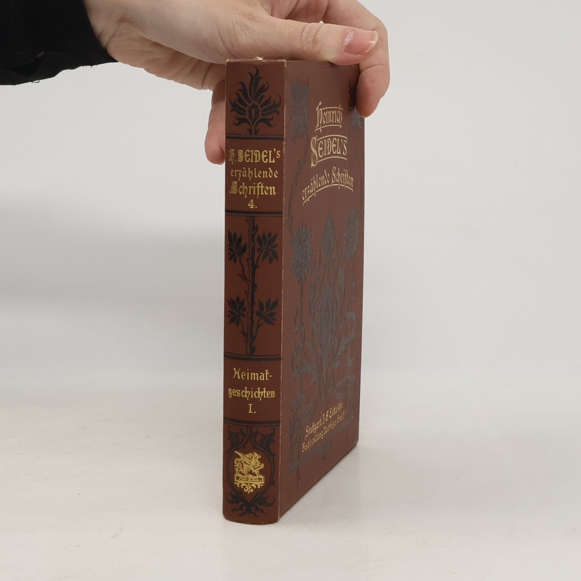 Heinrich Seidel Erzählende Schriften von Heinrich Seidel. Band 4
