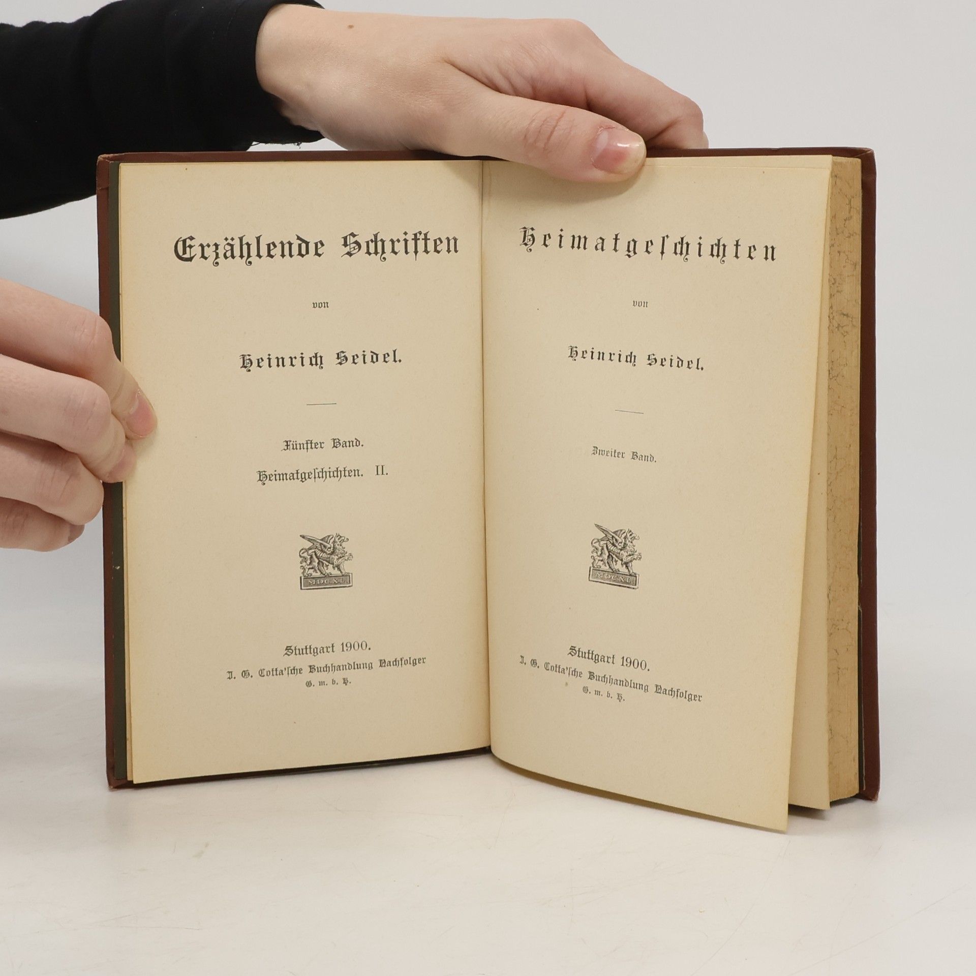 Heinrich Seidel Erzählende Schriften von Heinrich Seidel. Band 5