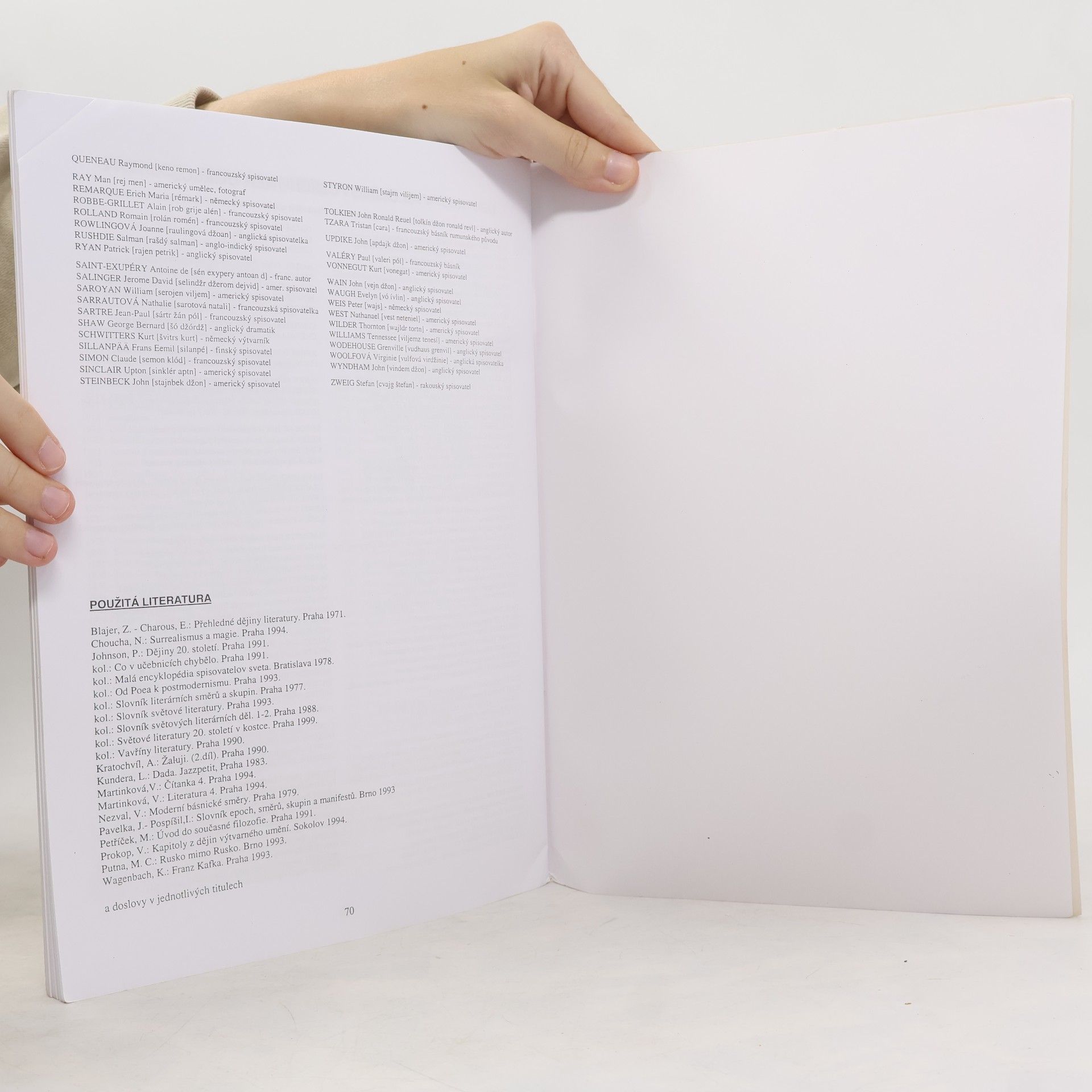 Vladimír Prokop Přehled světové literatury 20. století