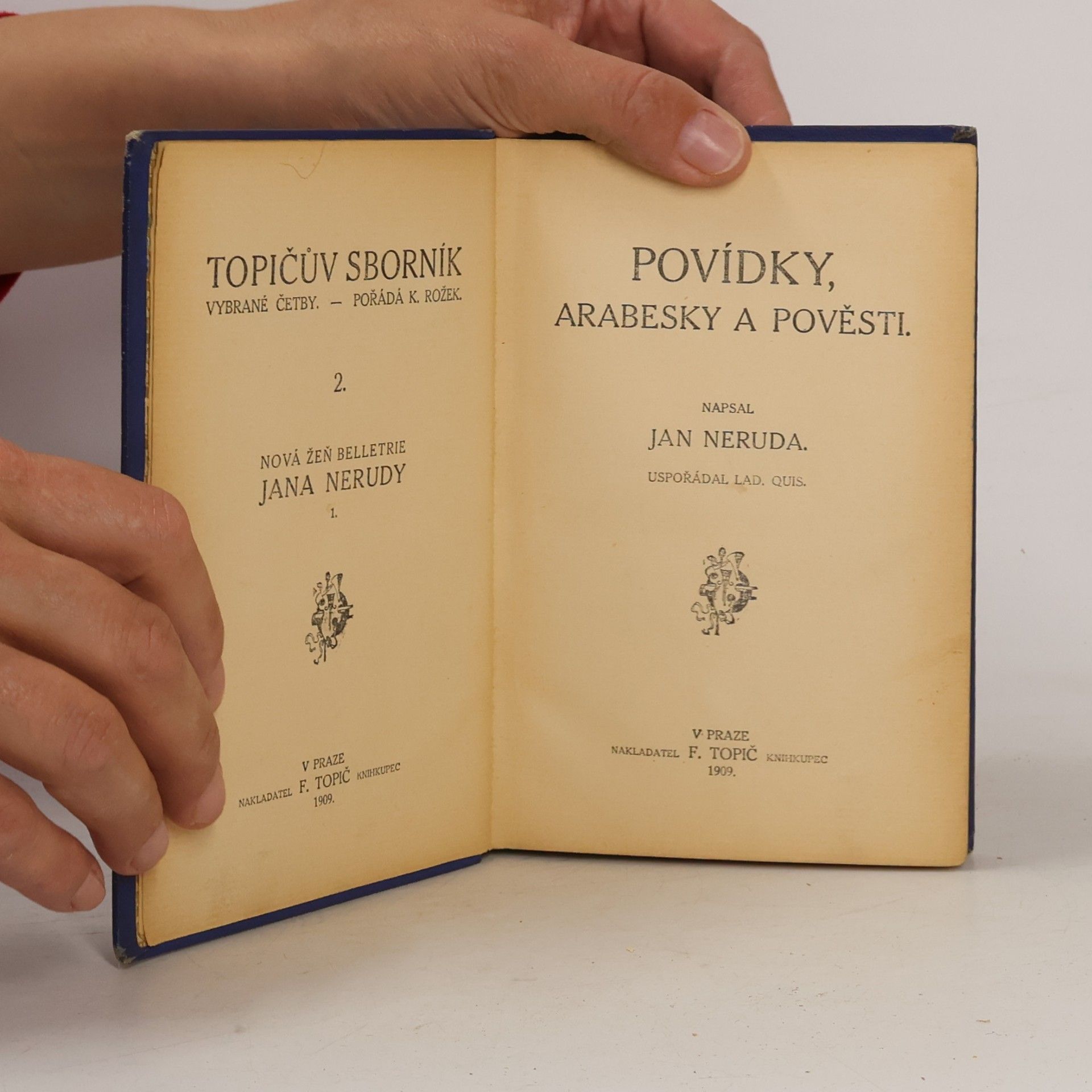 Jan Neruda Povídky, arabesky a pověsti