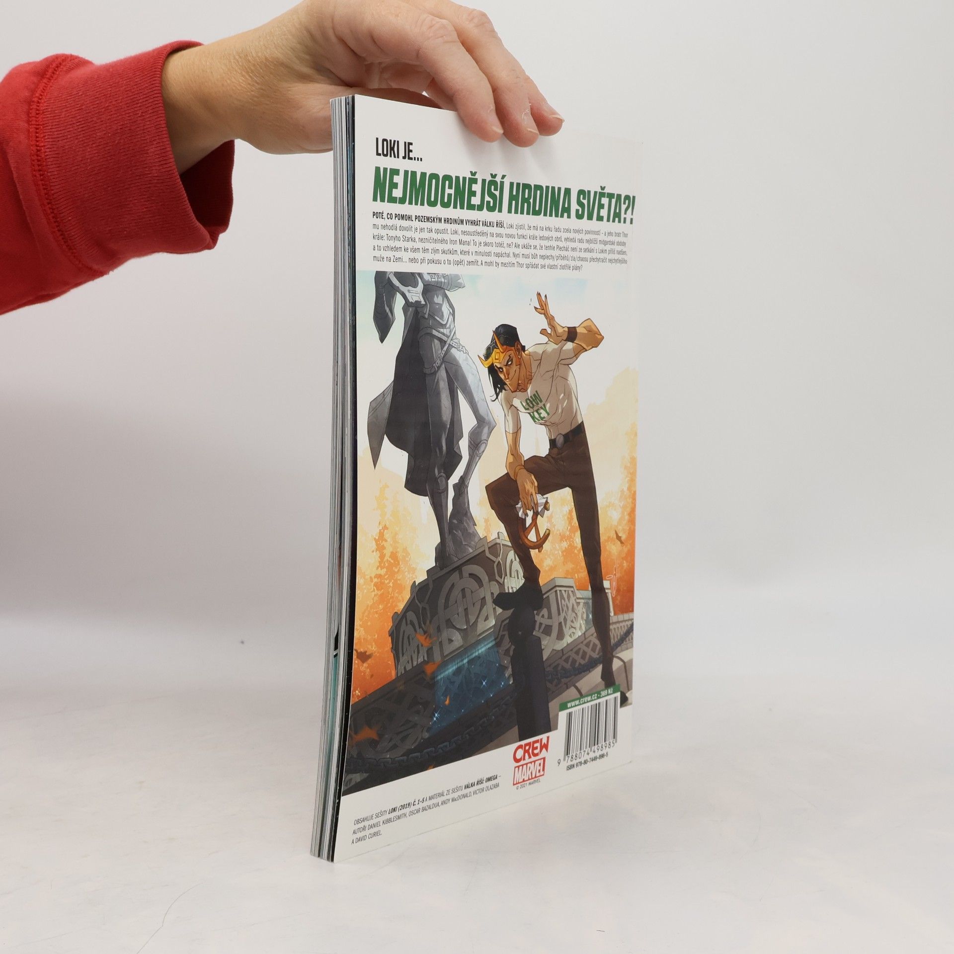 Daniel Kibblesmith Loki: Bůh, který spadl na Zemi