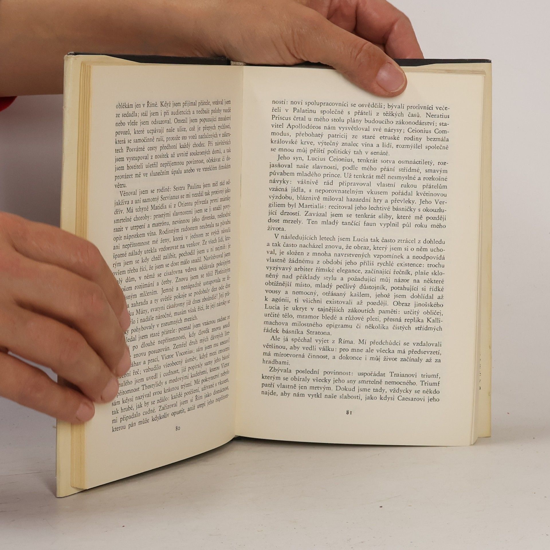 Marguerite Yourcenarová Hadriánovy paměti