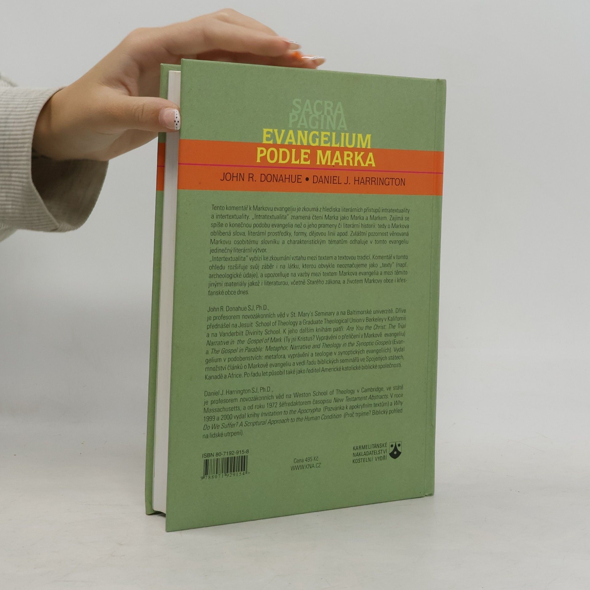 John R. Donahue Evangelium podle Marka