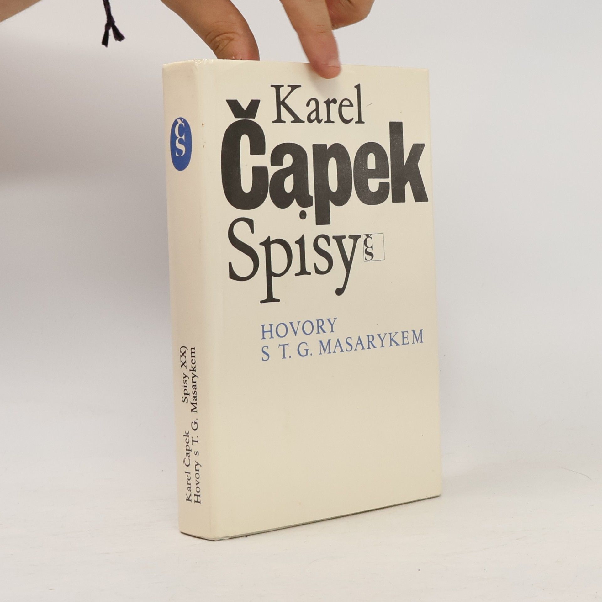 Karel Čapek Hovory s T. G. Masarykem