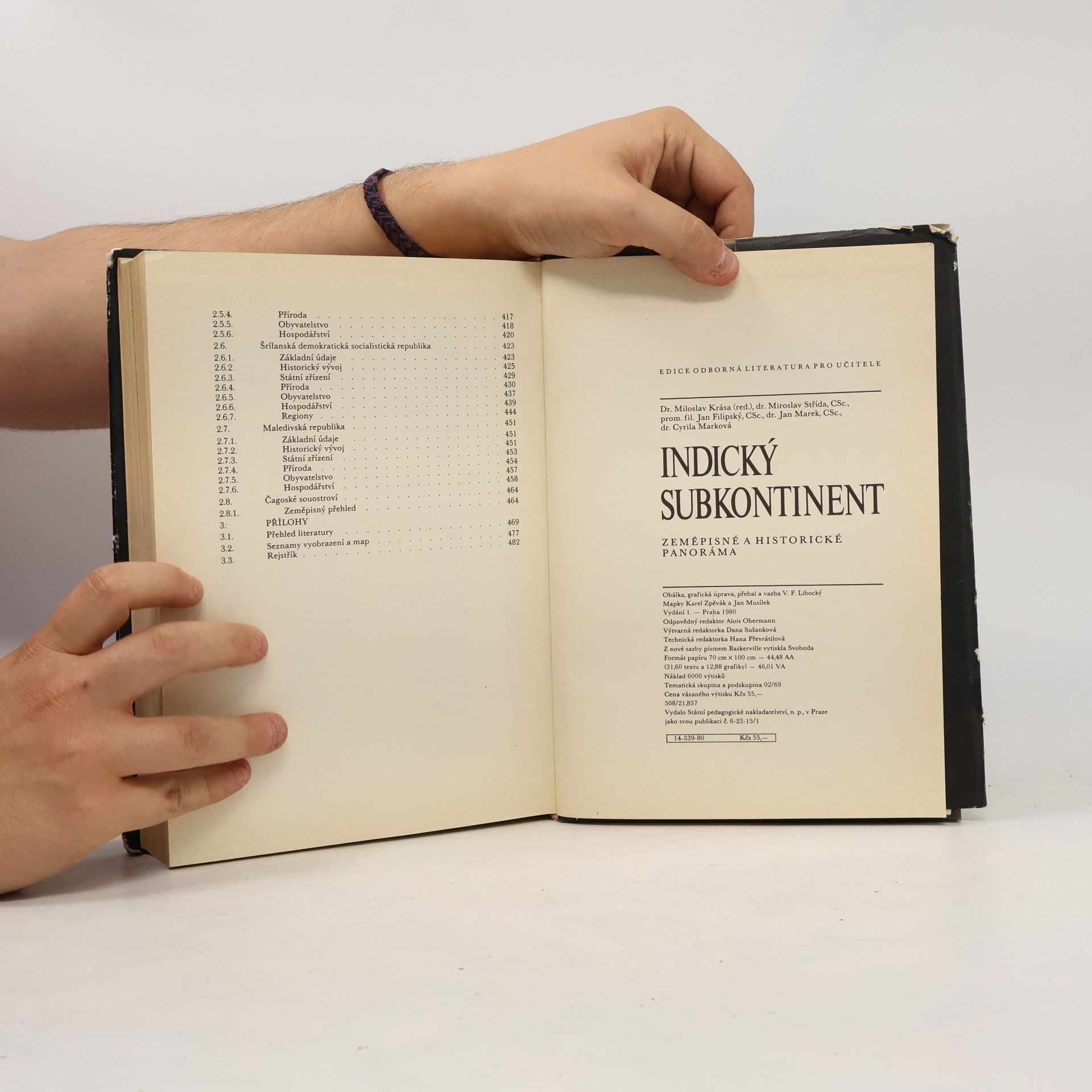 Miloslav Krása Indický subkontinent. Zeměpisné a historické panoráma