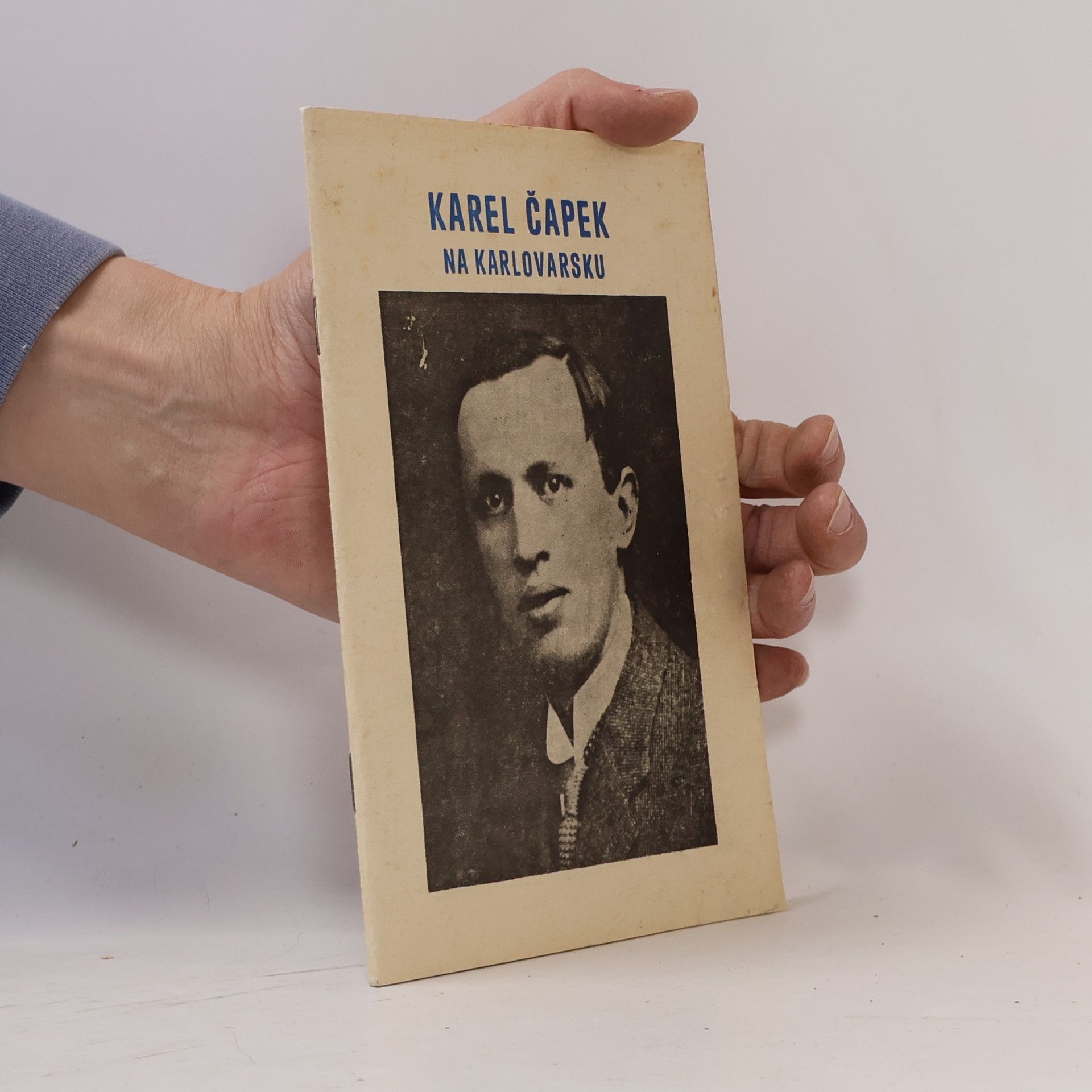 Karel Čapek na Karlovarsku
