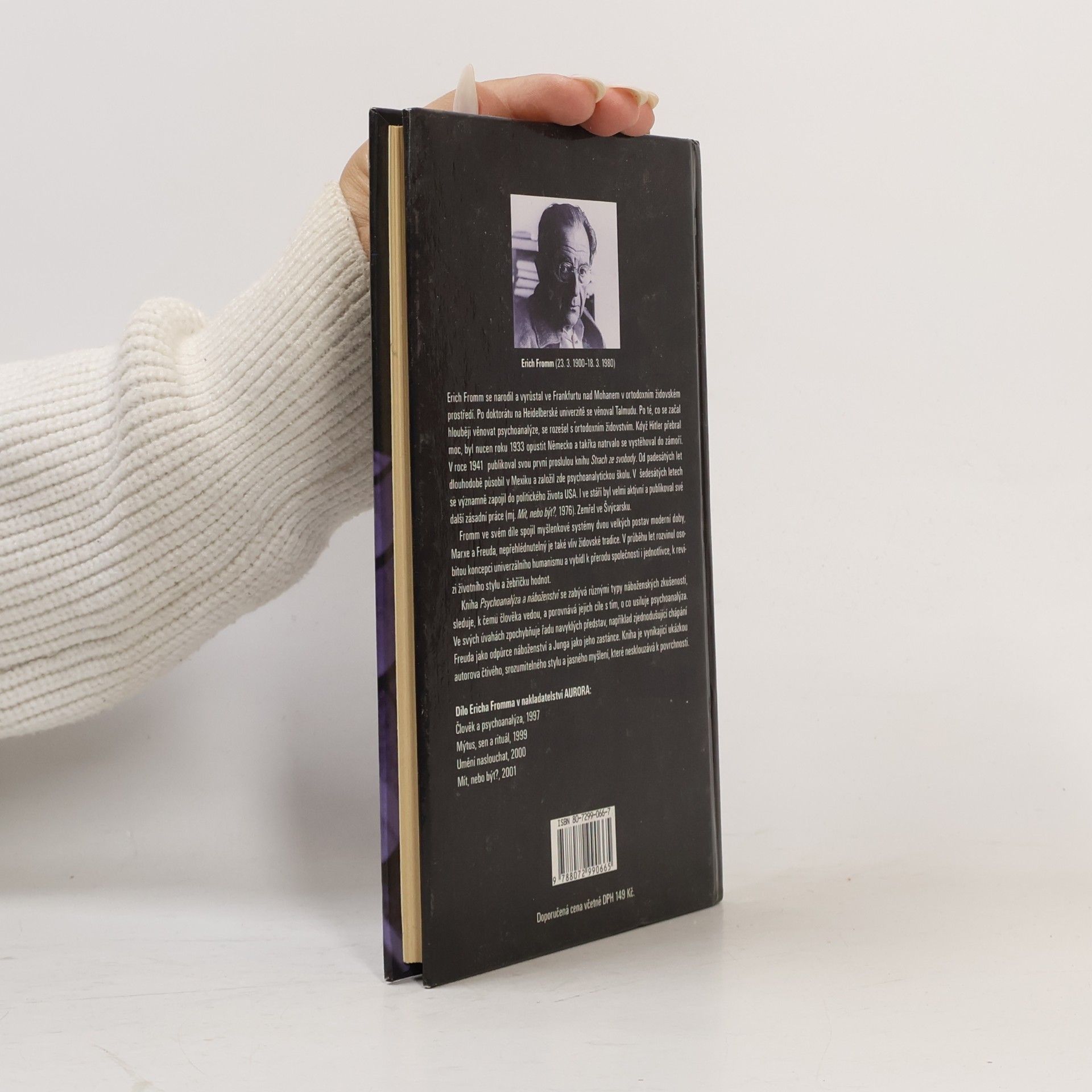 Erich Fromm Psychoanalýza a náboženství