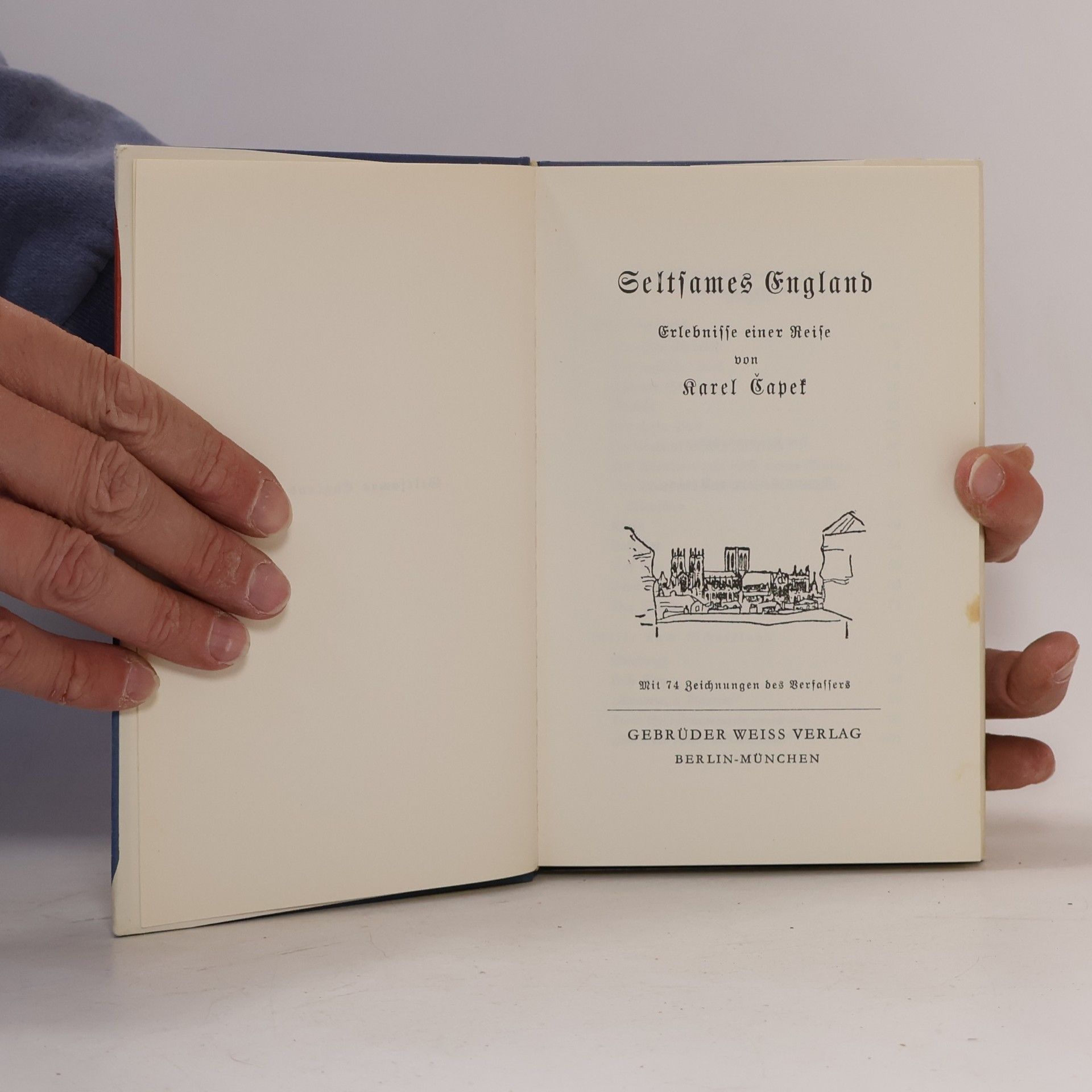Karel Čapek Seltsames England