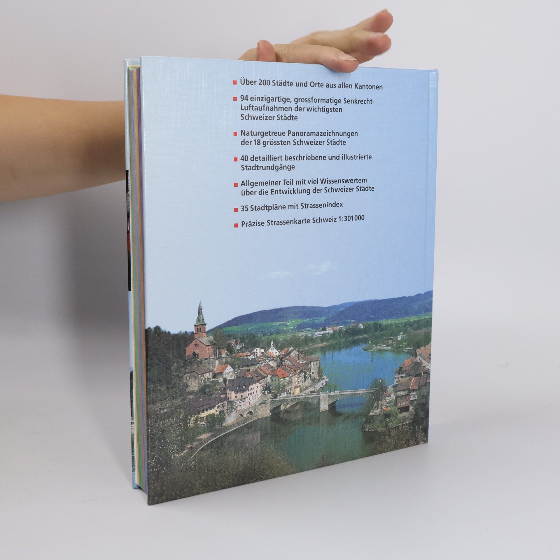 Niklaus Regli Das große Schweizer Städtebuch