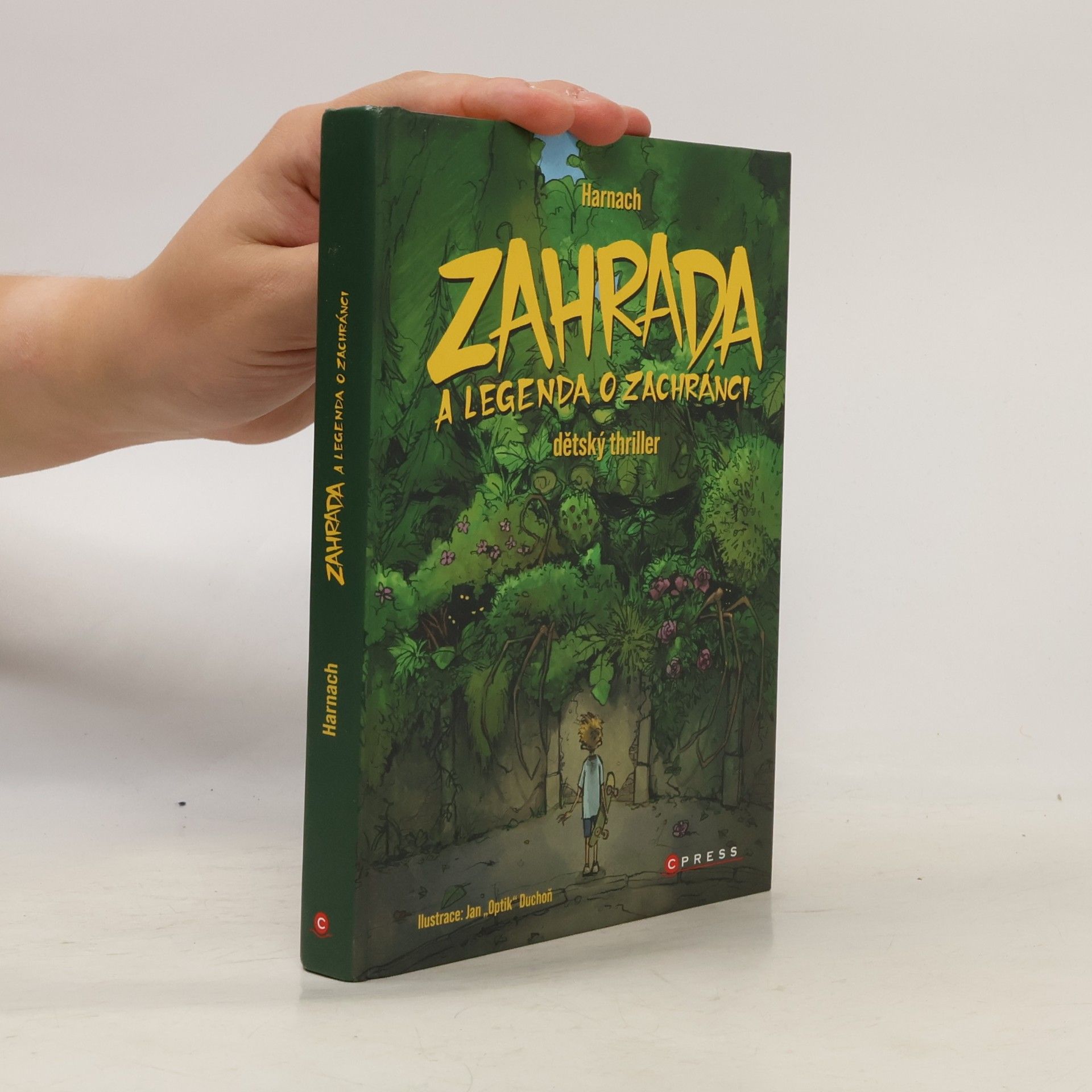 Zahrada a legenda o zachránci : dětský thriller