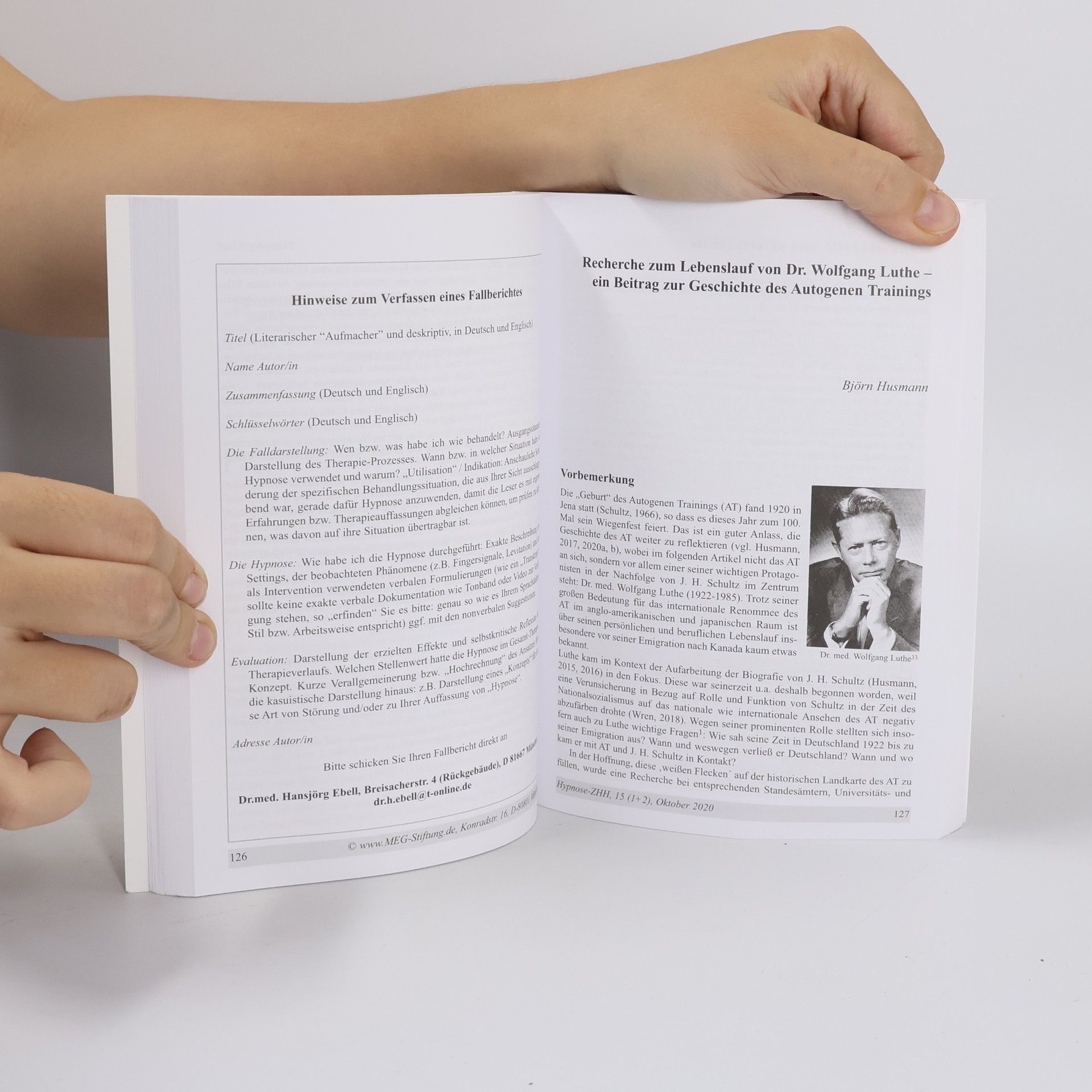 kolektiv Hypnose. Zeitschrift für Hypnose und Hypnotherapie