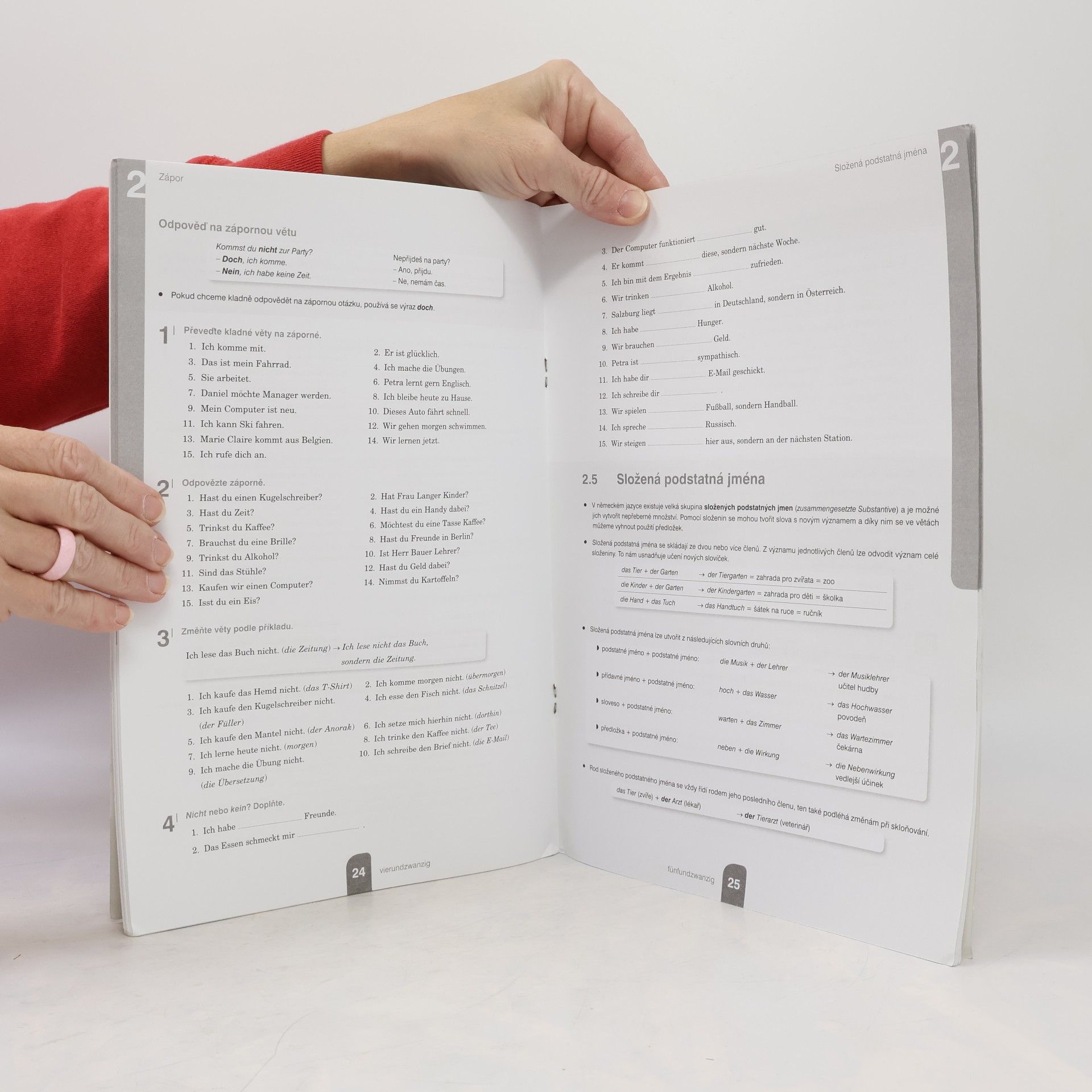 Autorenkollektiv Cvičebnice německé gramatiky