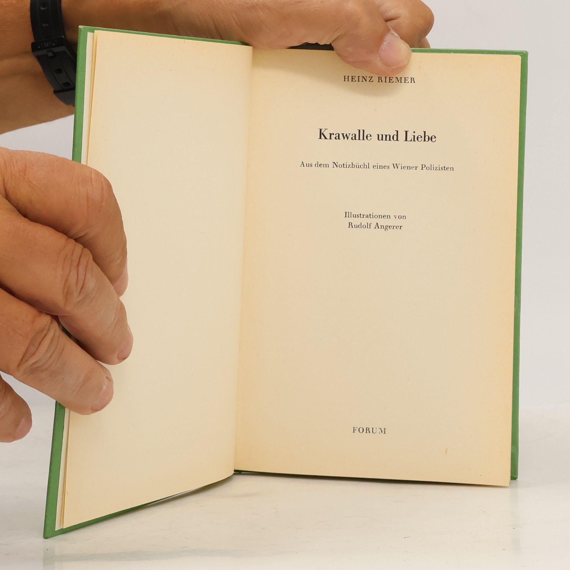 Heinz Riemer Krawalle und Liebe