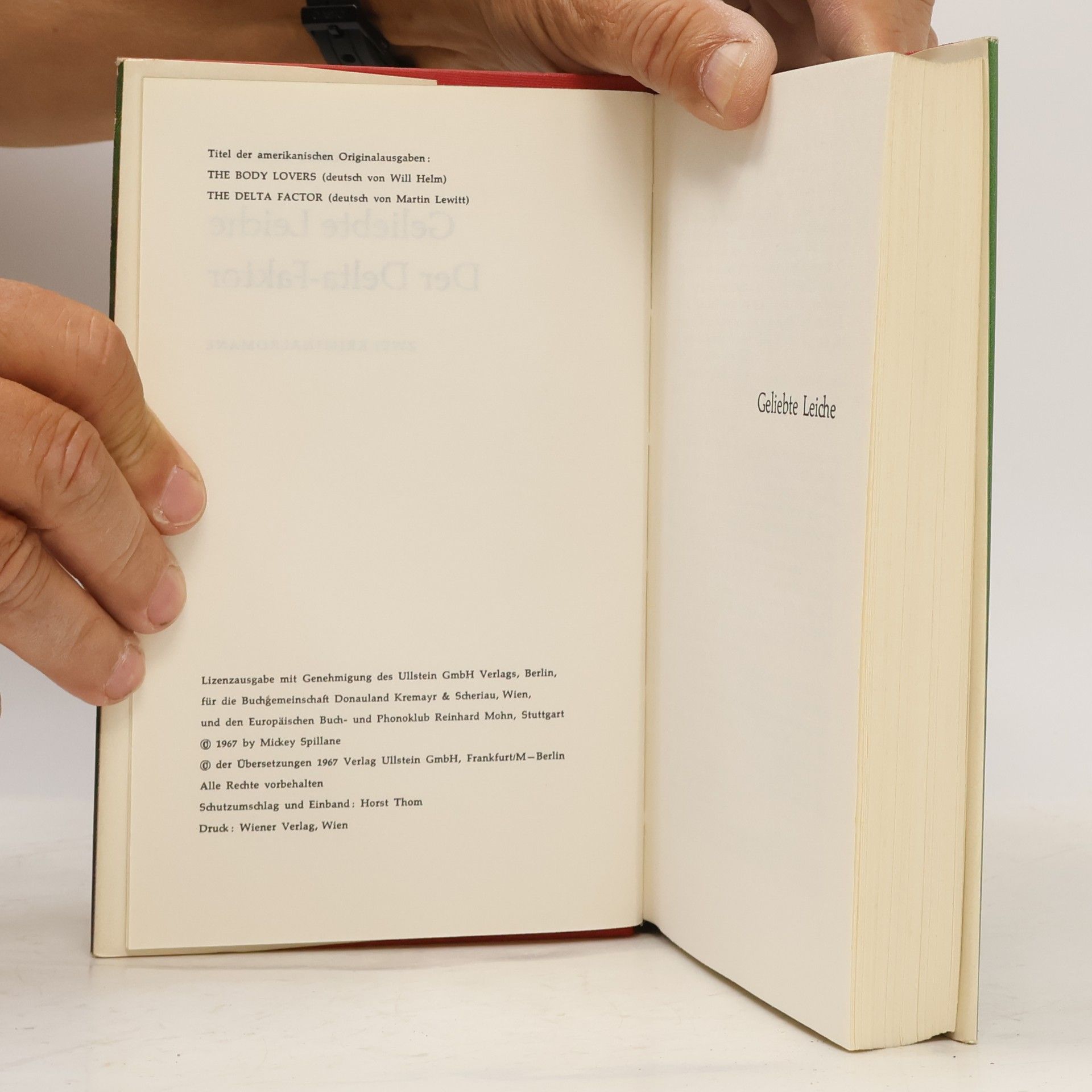 Mickey Spillane Geliebte Leiche der Delta-Faktor