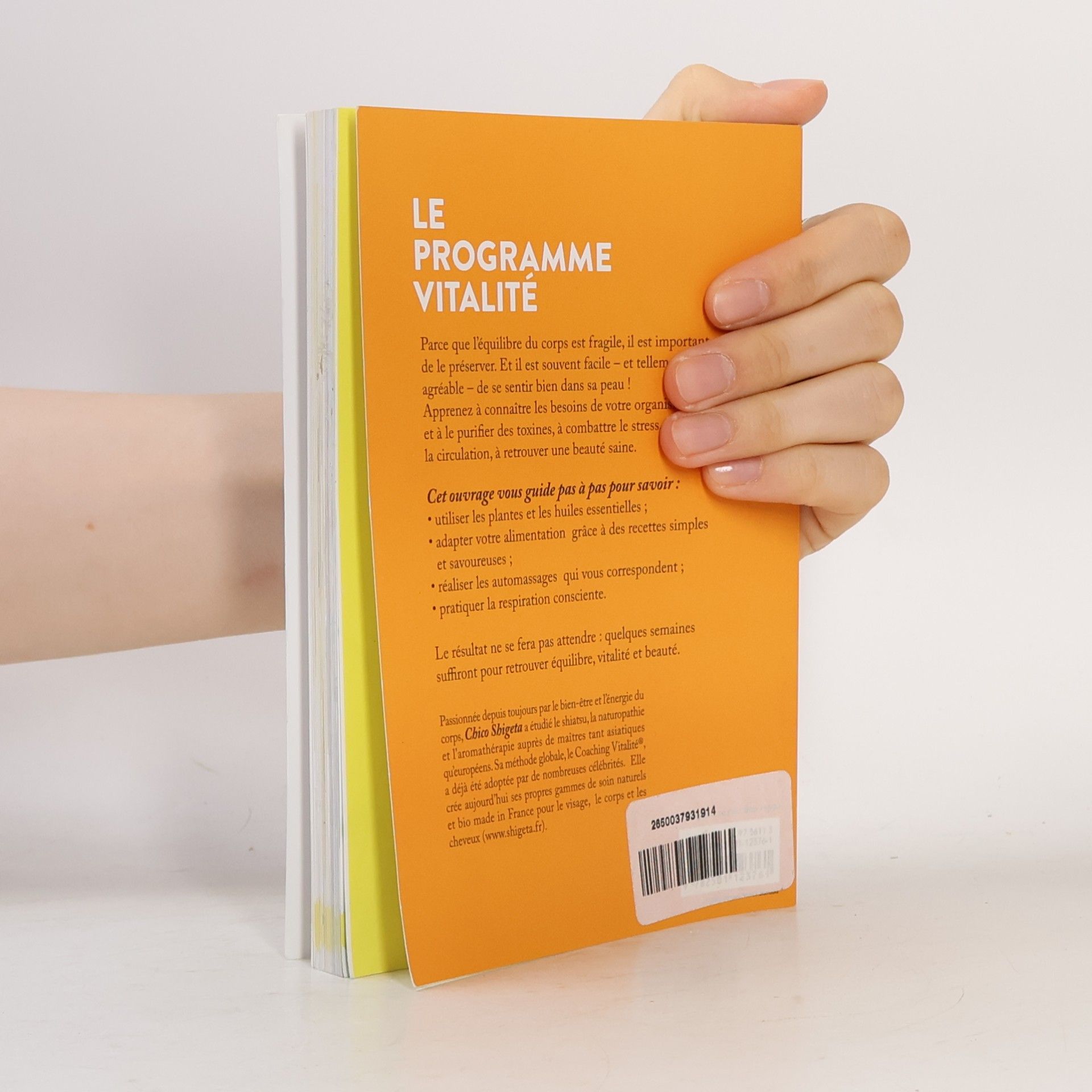 Chico Shigeta Le programme vitalité - Retrouver équilibre, dynamisme et beauté grâce à la détox