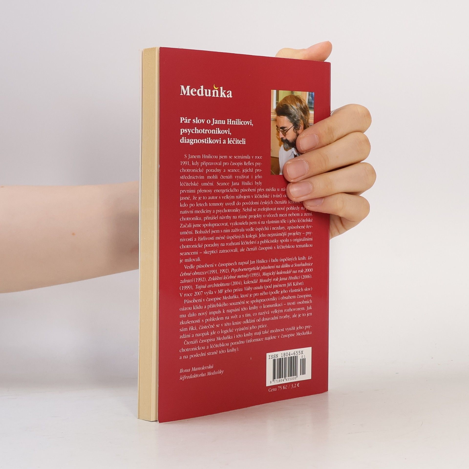 Jan Hnilica Knihovnička Meduňky 9. Slova a dotyky