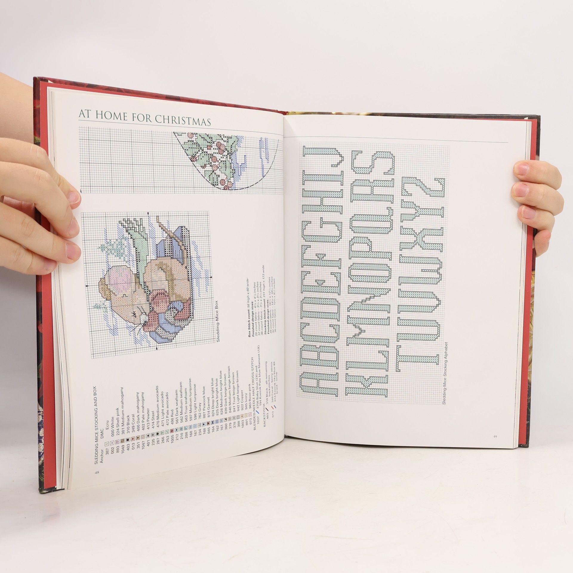 Meredith Books Better Homes and Gardens: A Cross-Stitch Christmas
